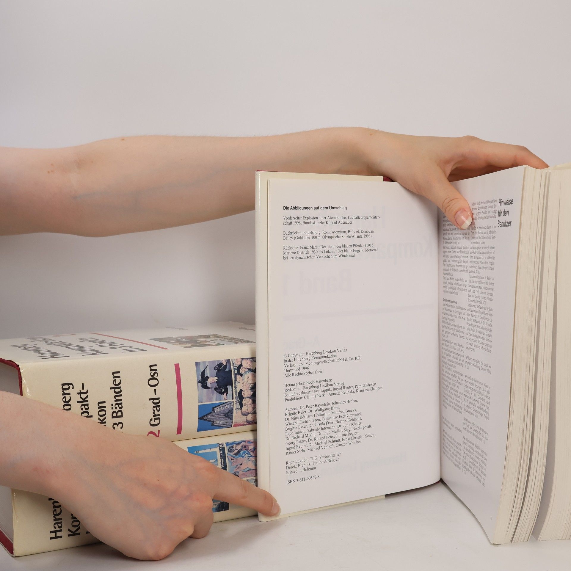 Collectif d'auteurs Harenberg Kompaktlexikon in 3 Bänden