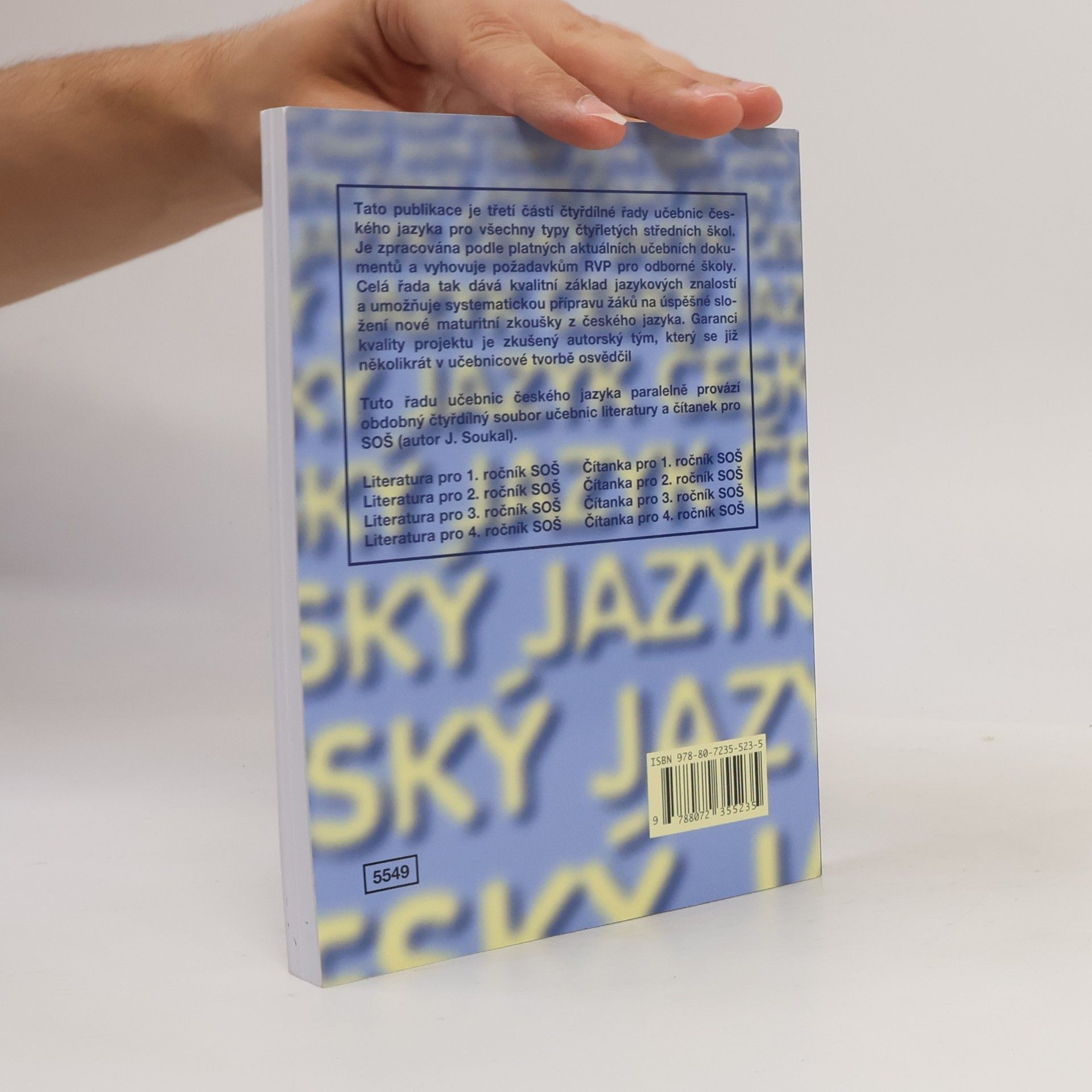 Vlastimil Styblík Český jazyk pro 3. ročník SOŠ