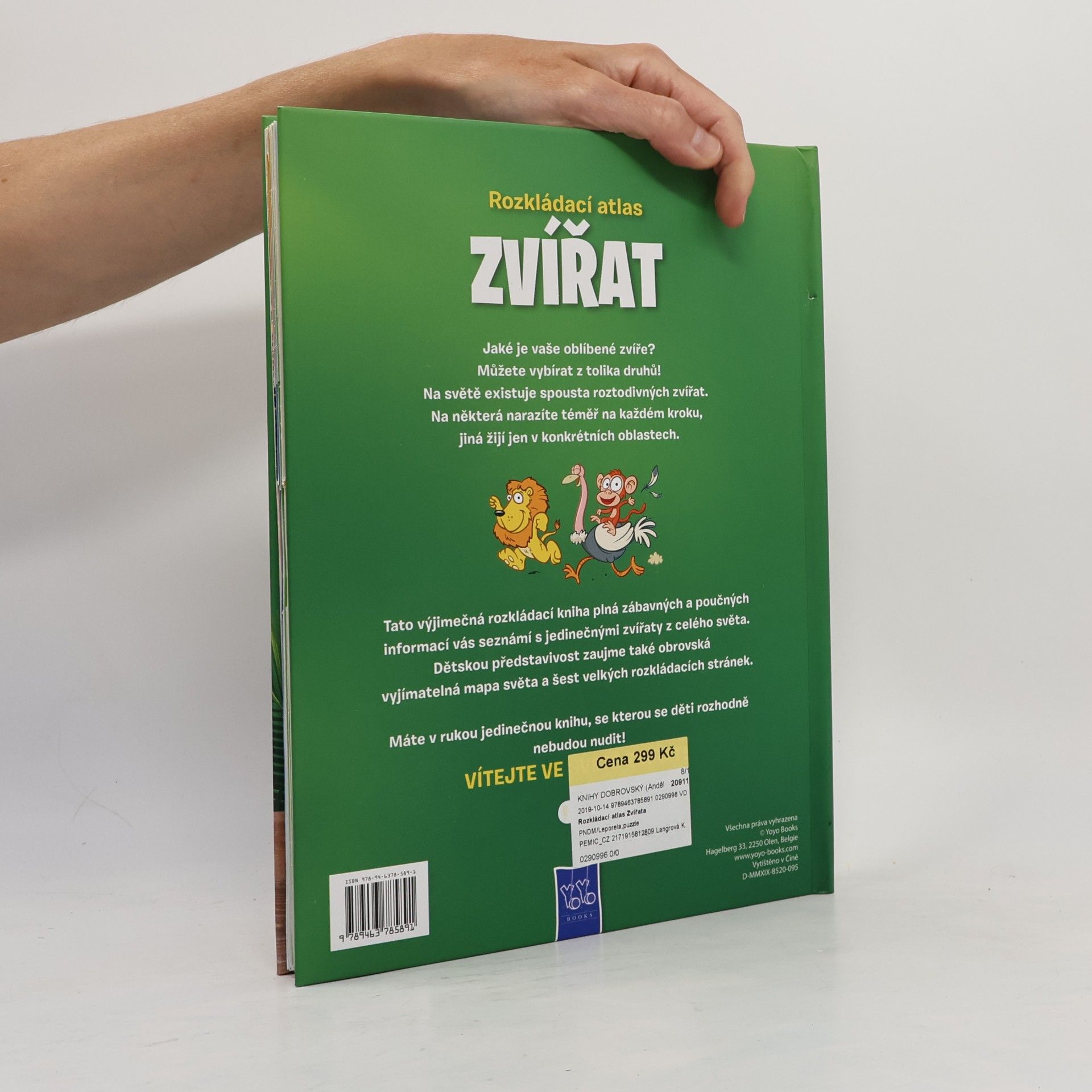 Kolektiv autorů Rozkládací atlas Zvířata