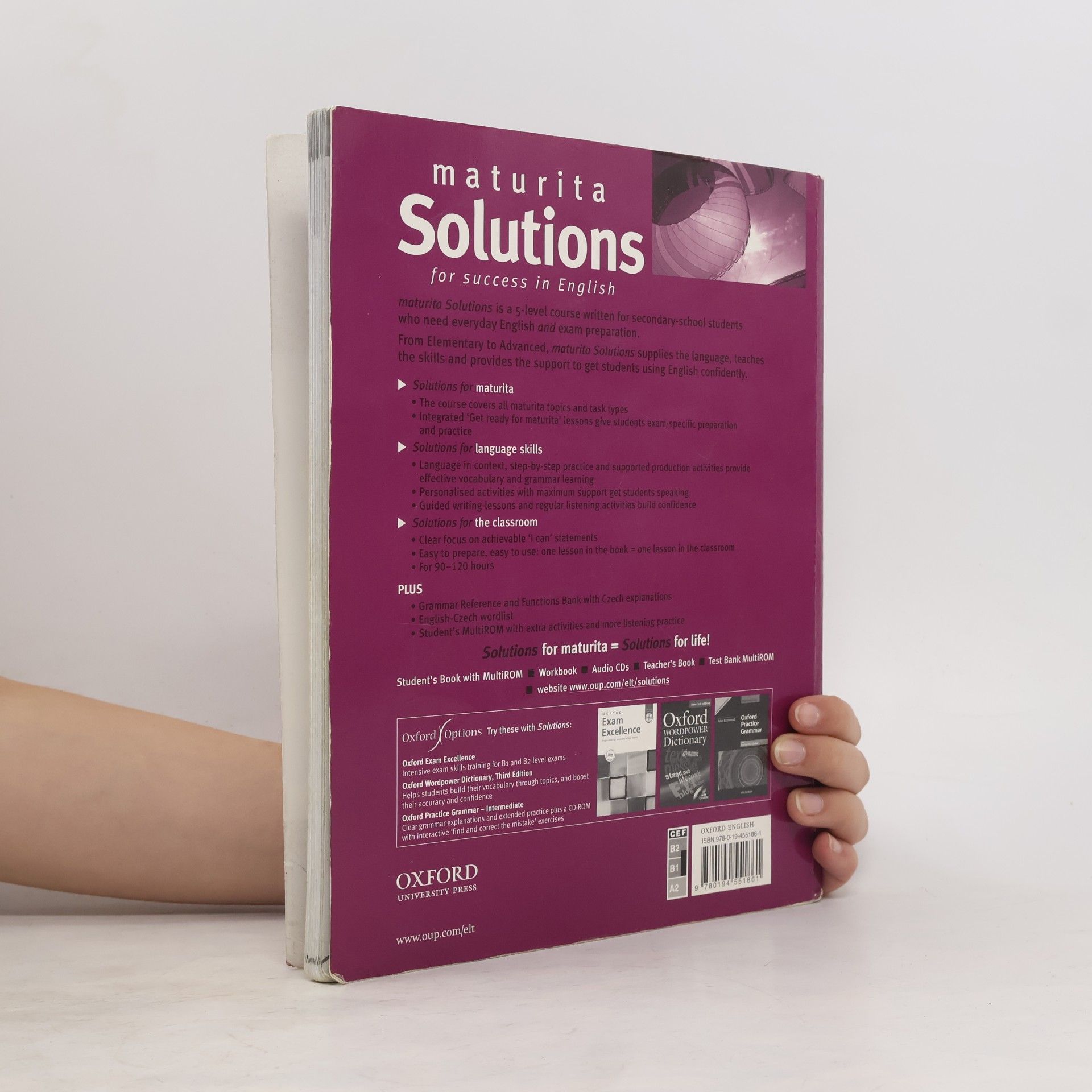 Jane Hudson Maturita Solutions. Intermediate Workbook