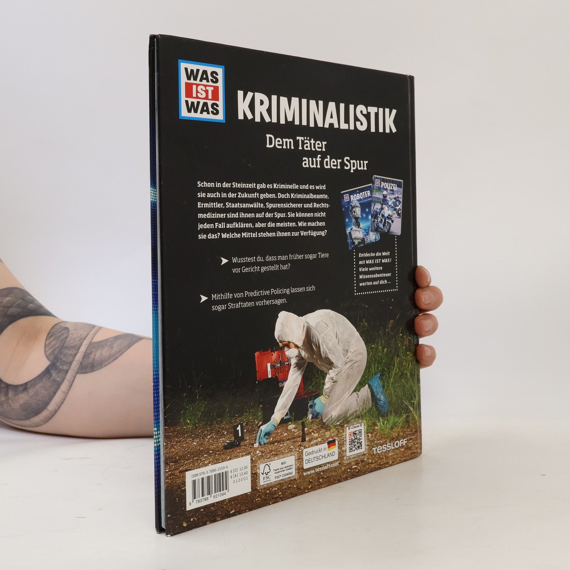 Bernd Flessner WAS IST WAS Band 98 Kriminalistik. Dem Täter auf der Spur