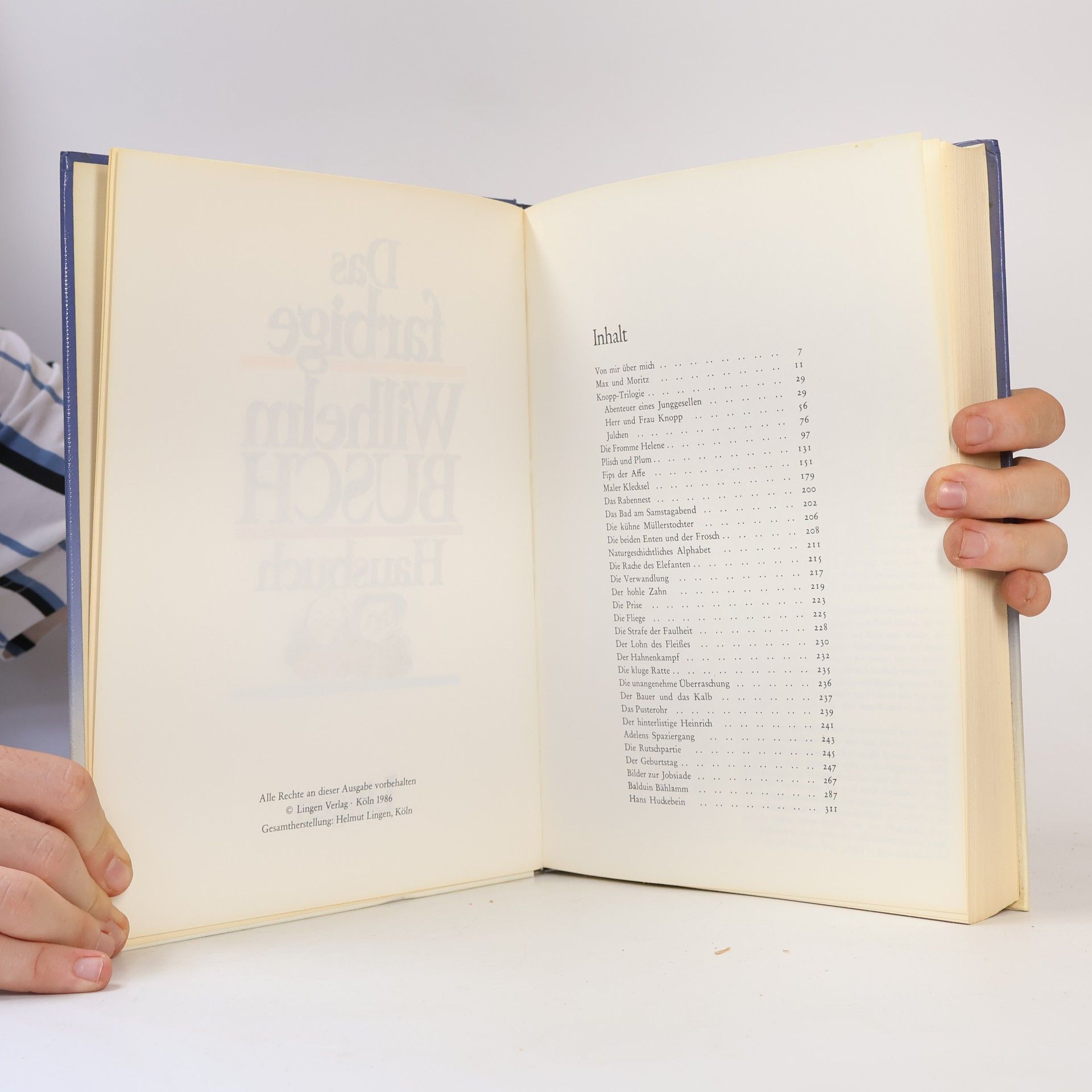 Wilhelm Busch Das farbige Wilhelm Busch Hausbuch