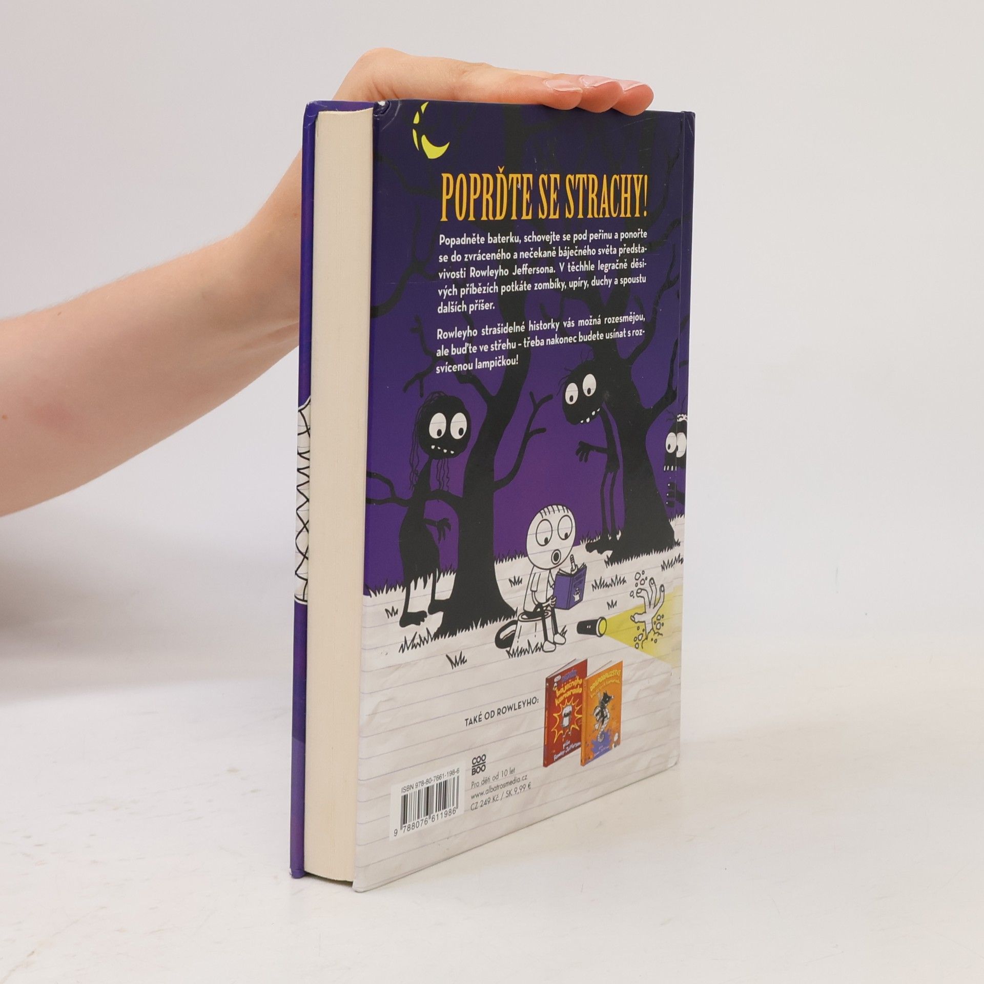 Jeff Kinney Strašidelné historky báječného kamaráda Rowleyho Jeffersona
