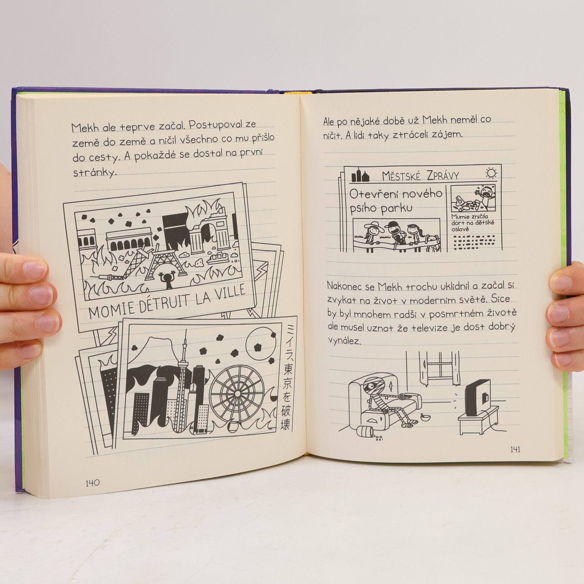 Jeff Kinney Strašidelné historky báječného kamaráda Rowleyho Jeffersona