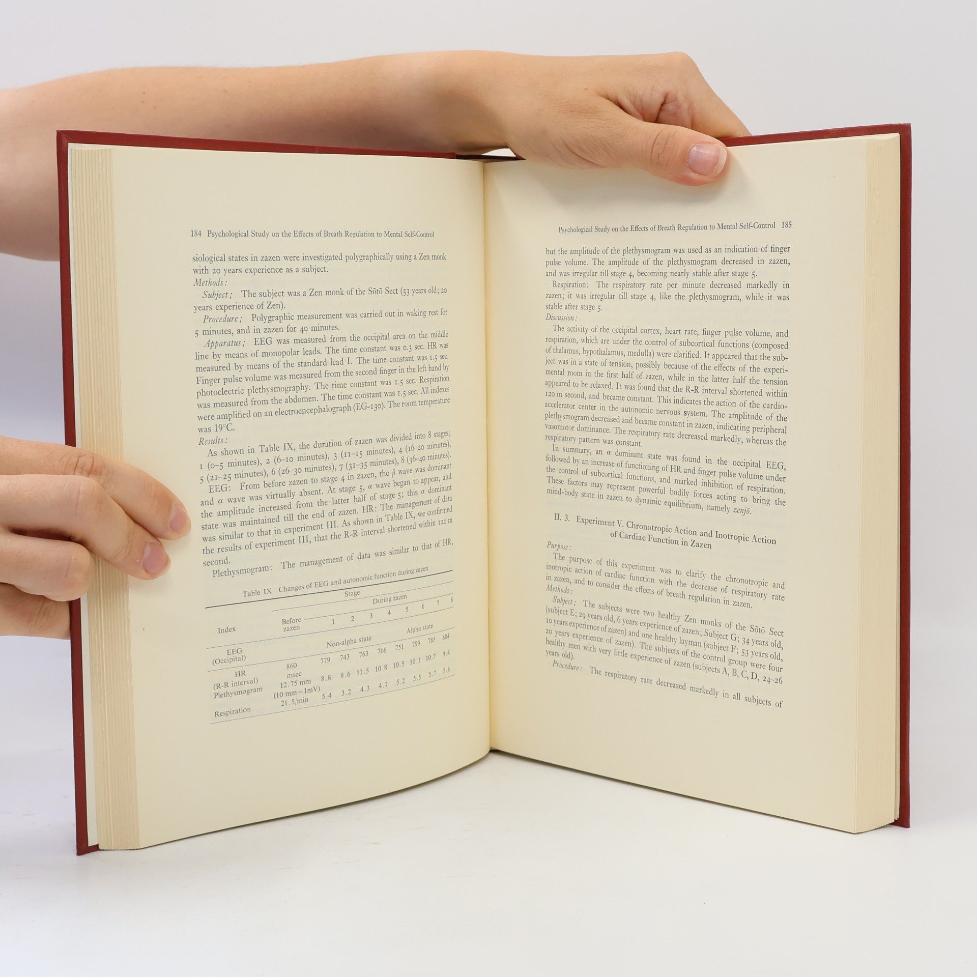 Yoshiharu Akishige Psychological Studies of Zen II.