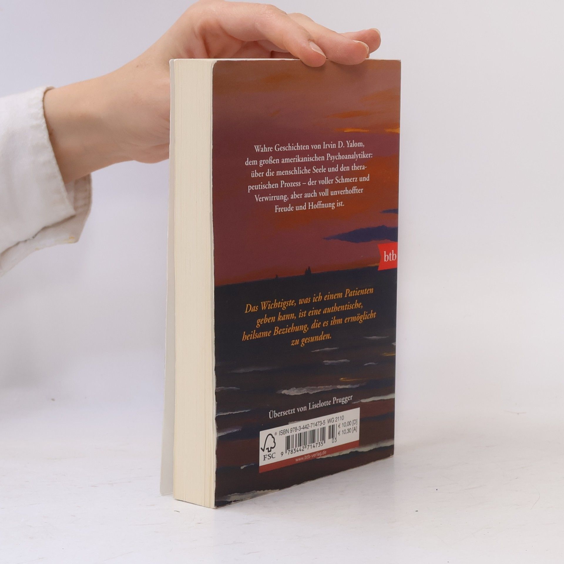Irvin Yalom Denn alles ist vergänglich