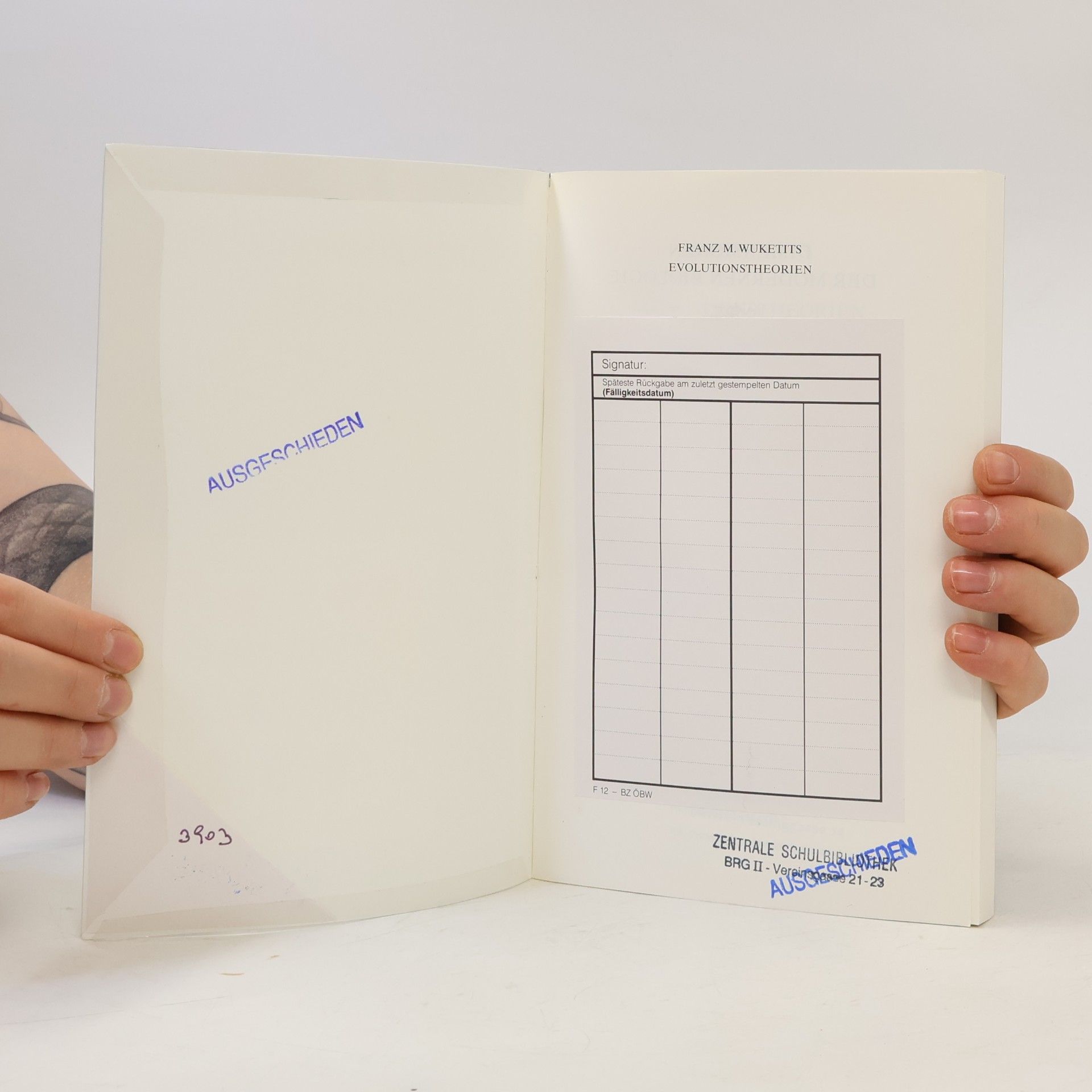 Walter Nagl Gentechnologie und Grenzen der Biologie