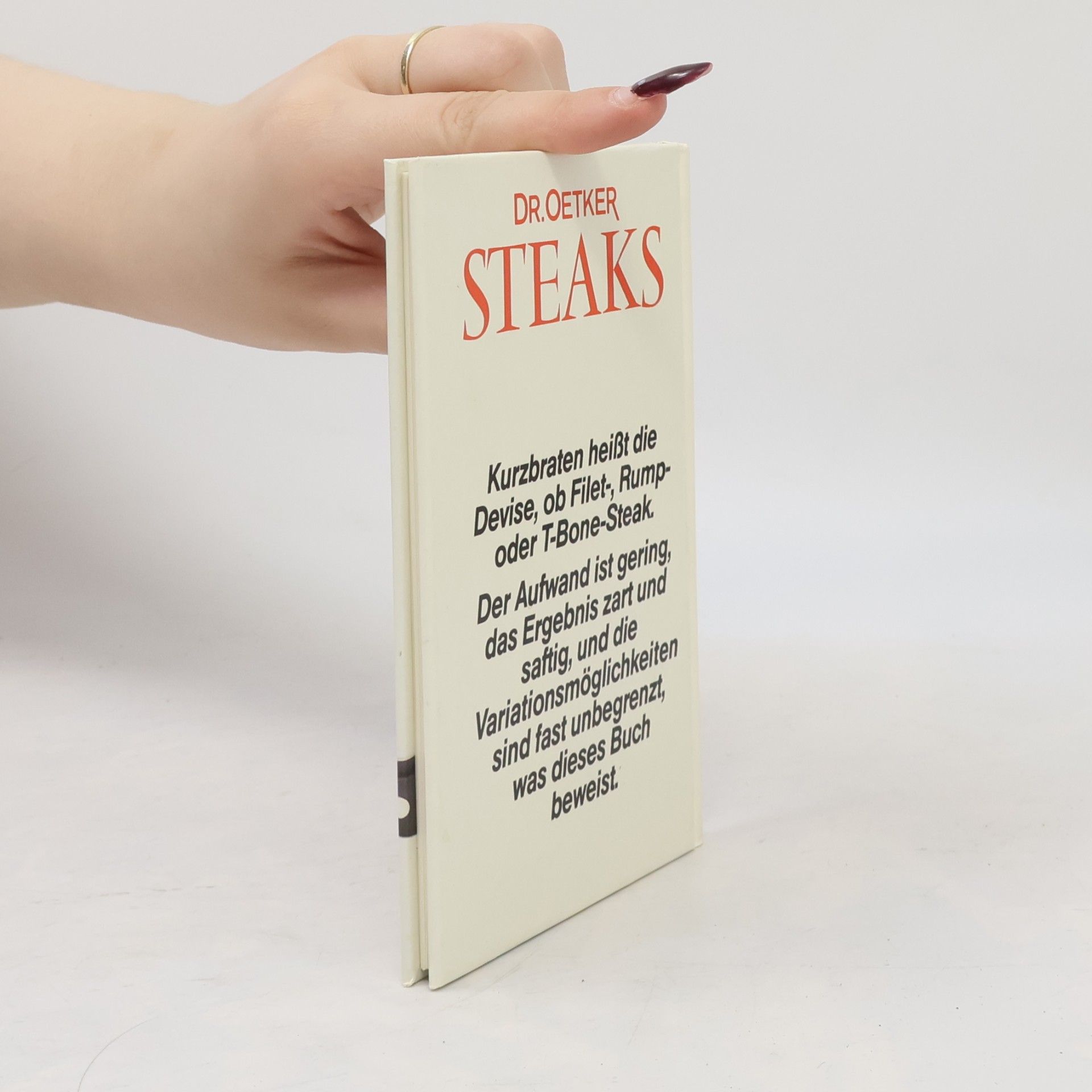 Christa Schlüter-Zeitz Steaks
