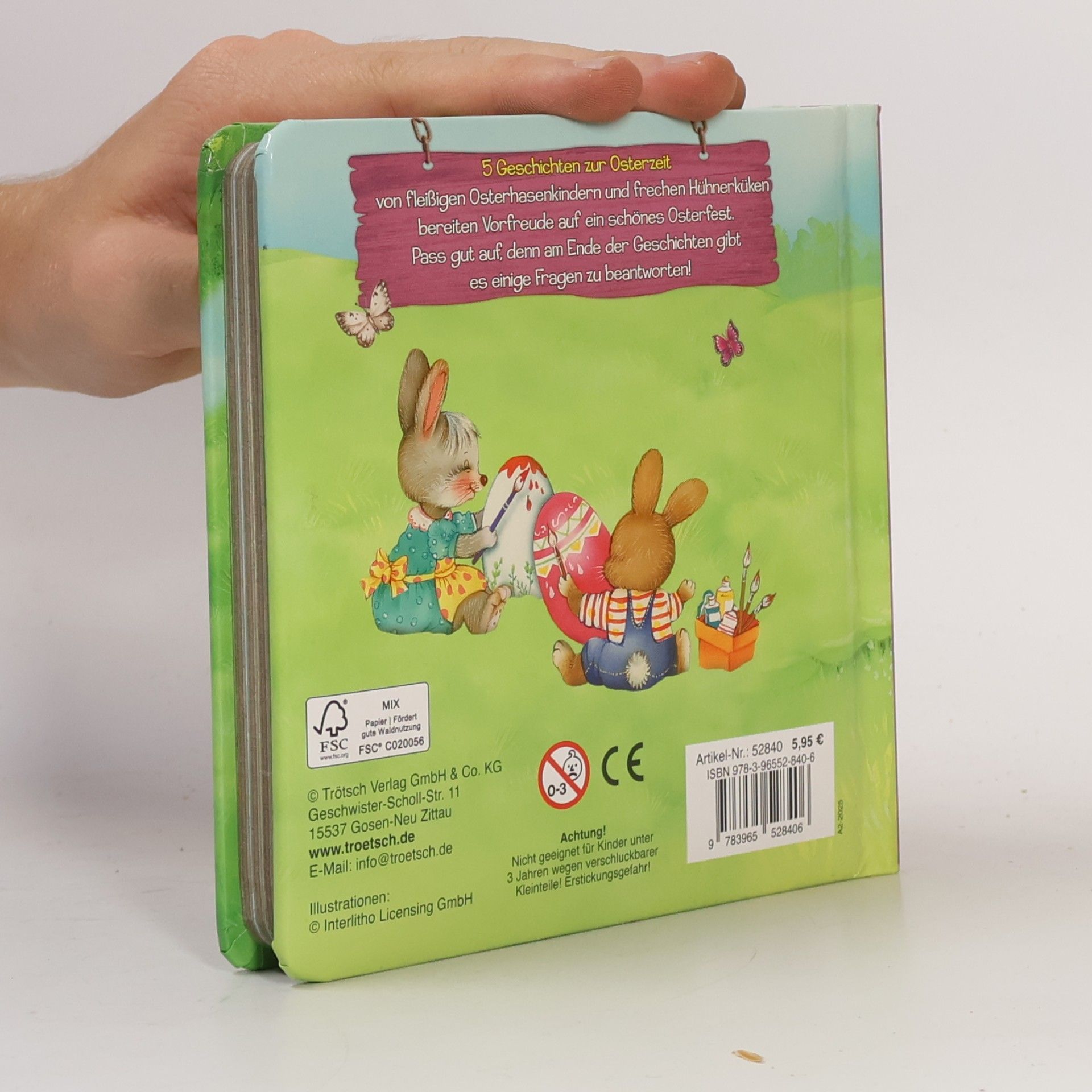 Trötsch Verlag Trötsch Pappenbuch Puzzlebuch Ostern