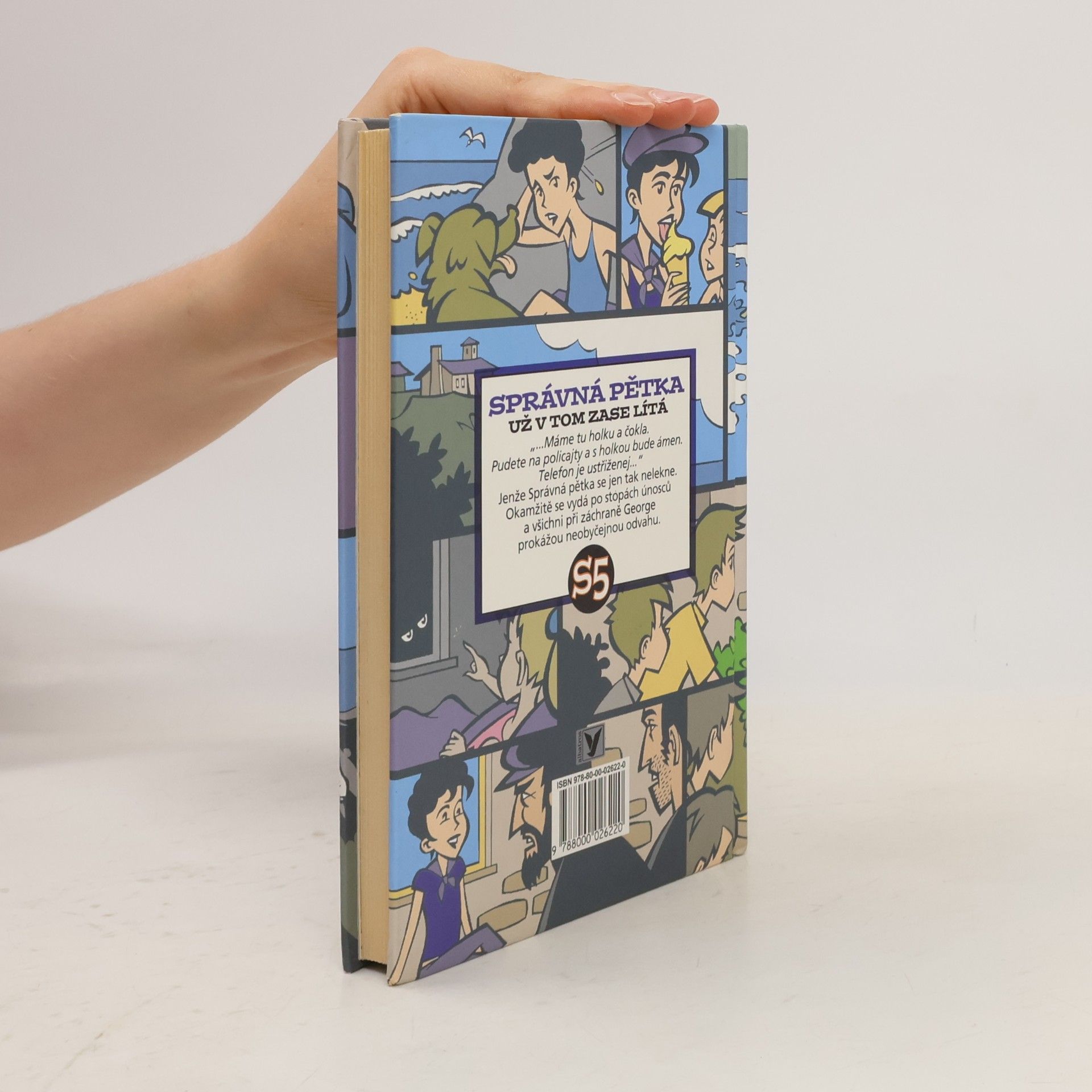 Enid Blyton Správná pětka už v tom zase lítá