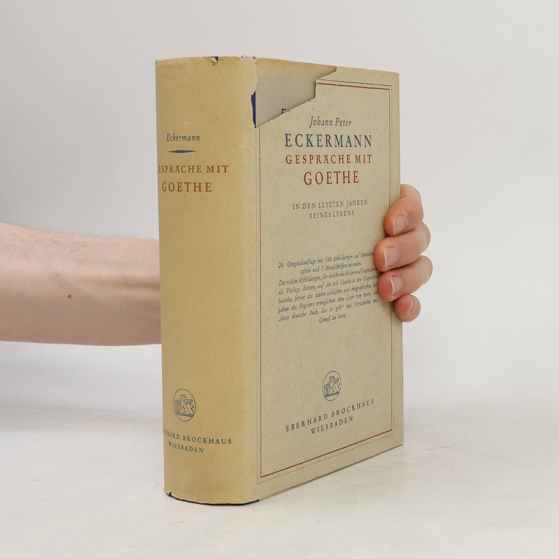 Johann Peter Eckermann Gespräche mit Goethe