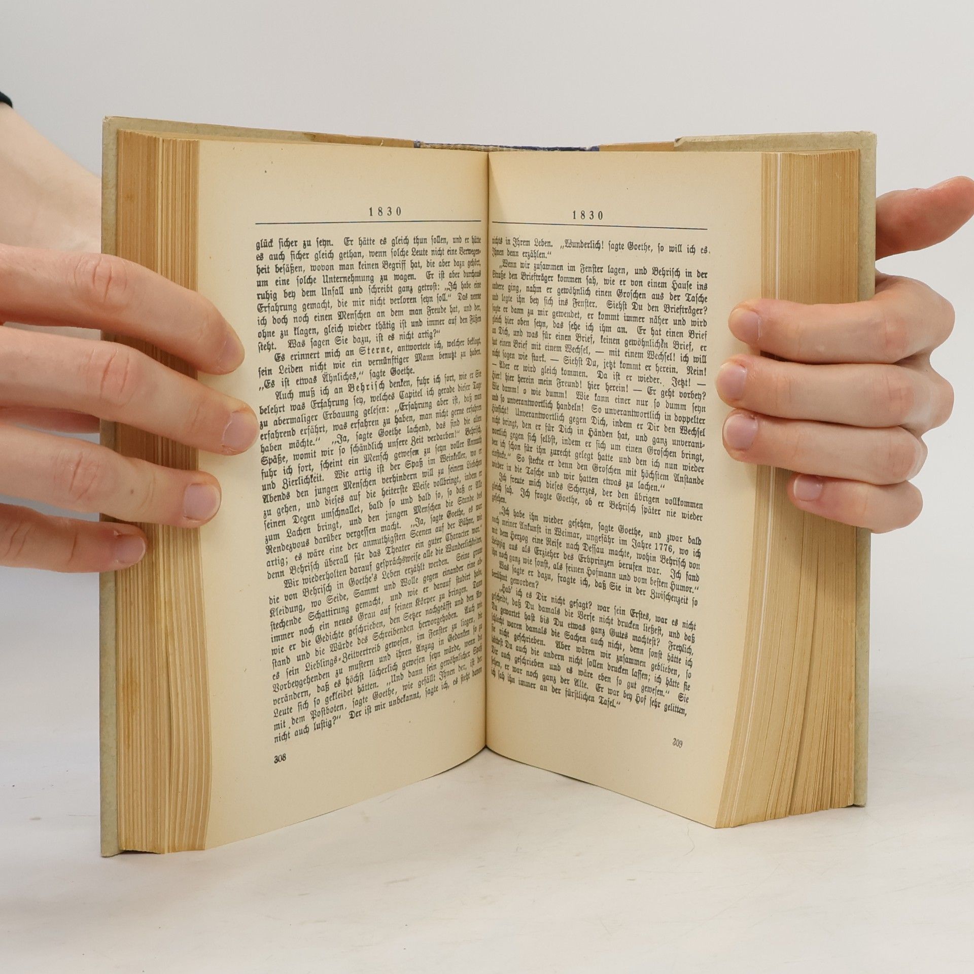 Johann Peter Eckermann Gespräche mit Goethe