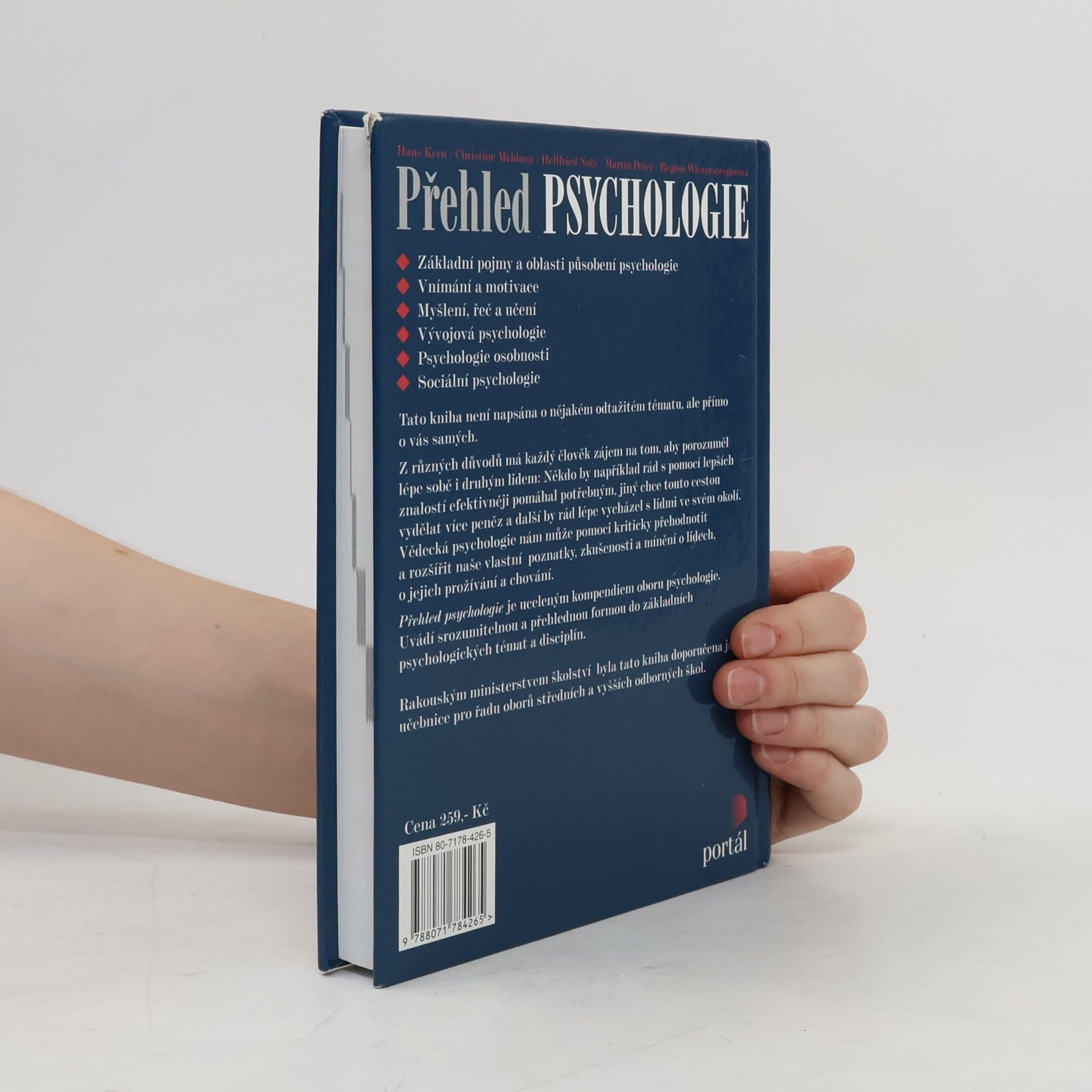 Magdalena Valášková Přehled psychologie