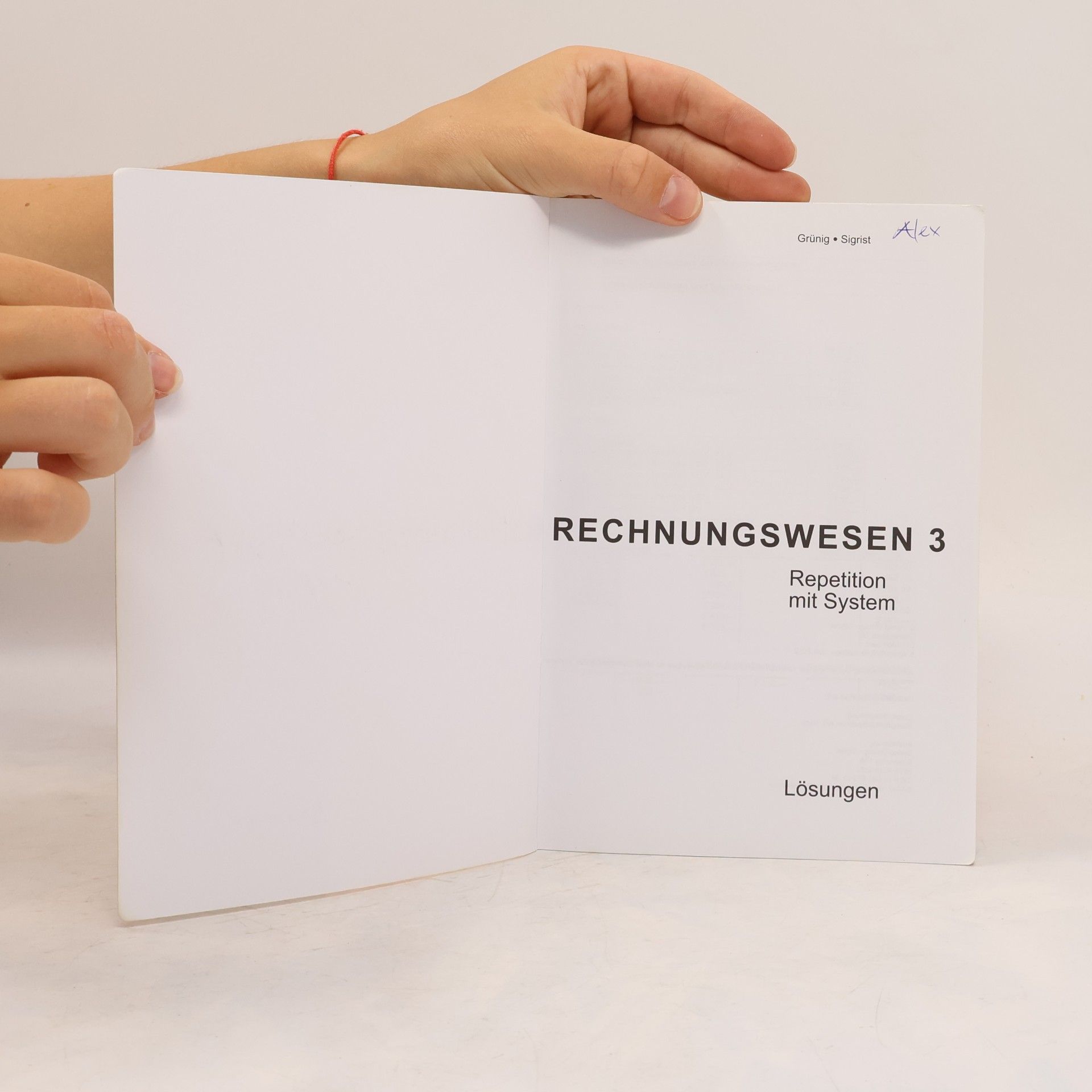 Grünig Rechnungswesen 3
