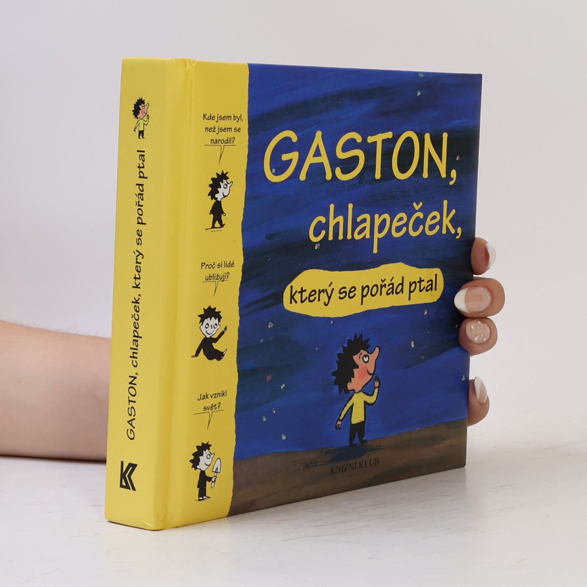 Matthieu de Laubier Gaston, chlapeček, který se pořád ptal