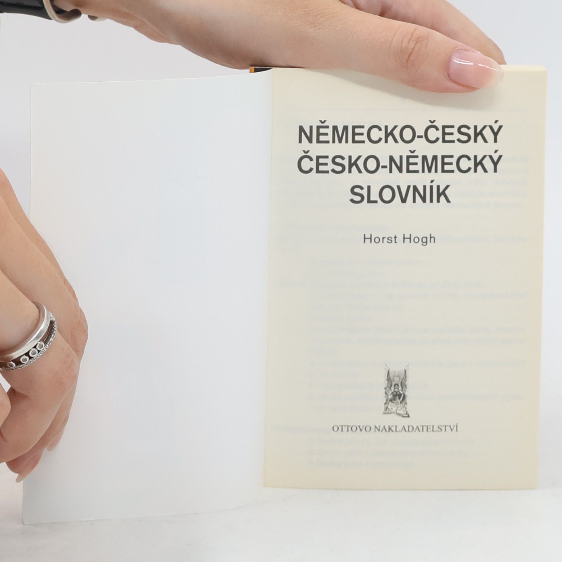 Horst Hogh Německo-český, česko-německý slovník