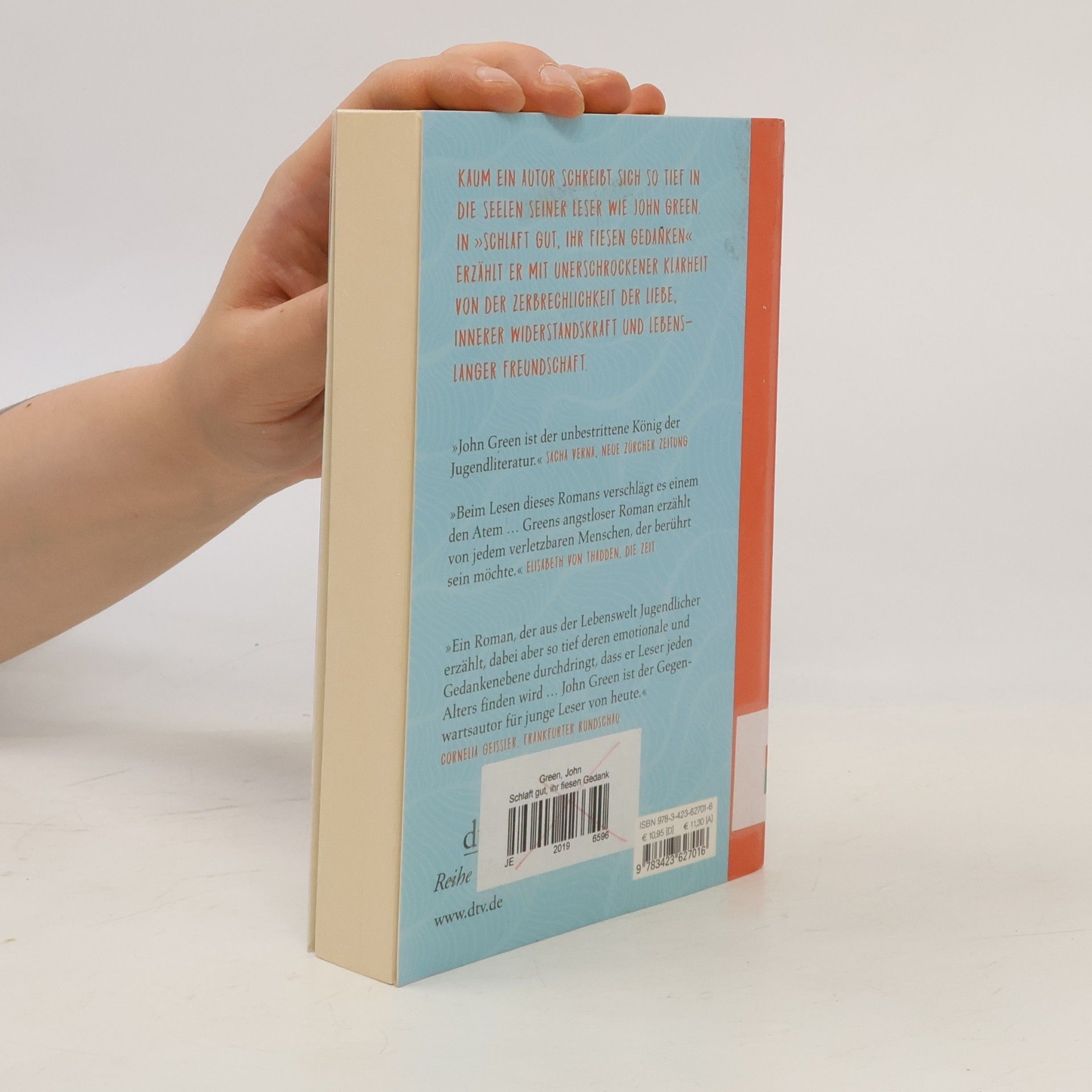 John Green Schlaft gut, ihr fiesen Gedanken