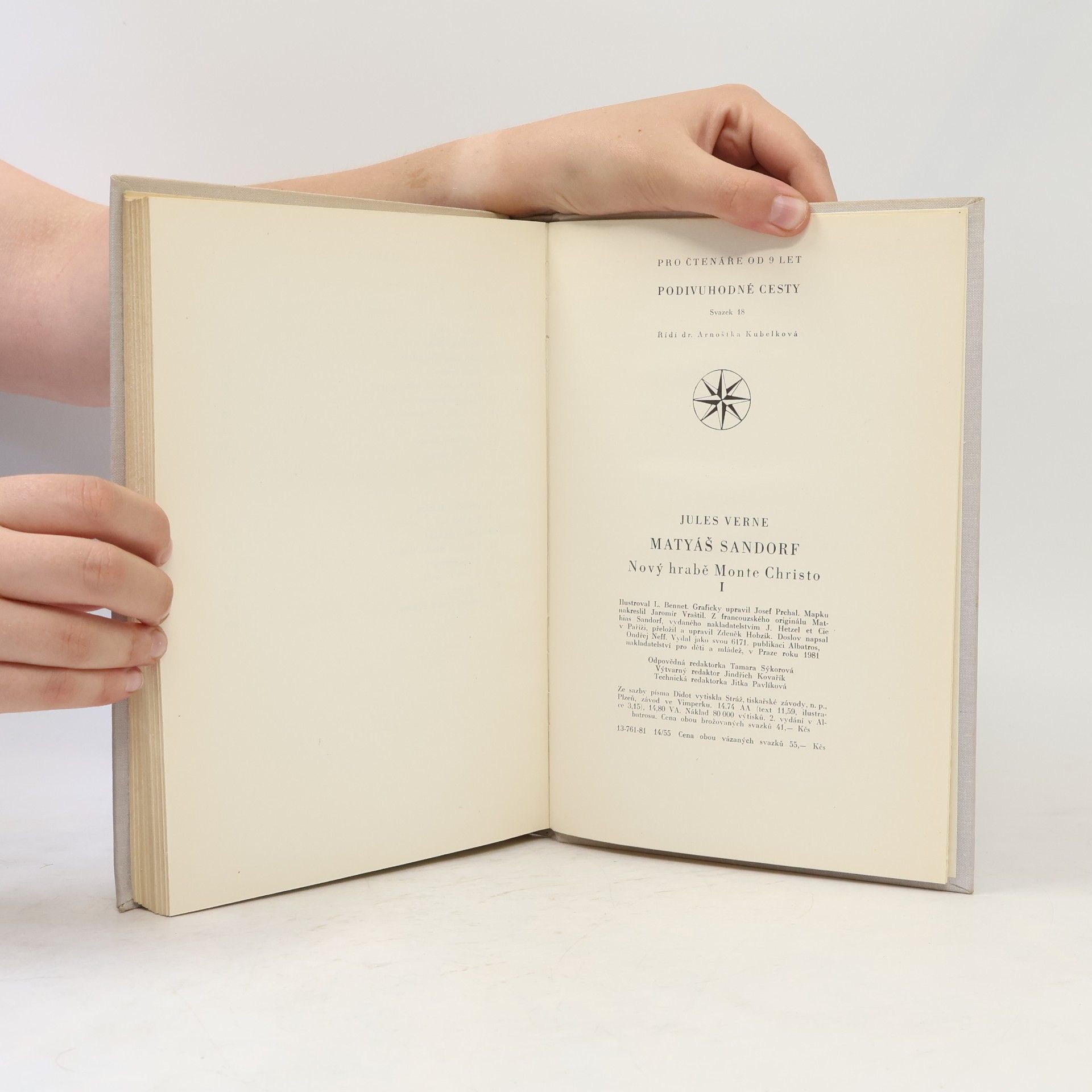 Jules Verne Matyáš Sandorf. Nový hrabě Monte Christo I