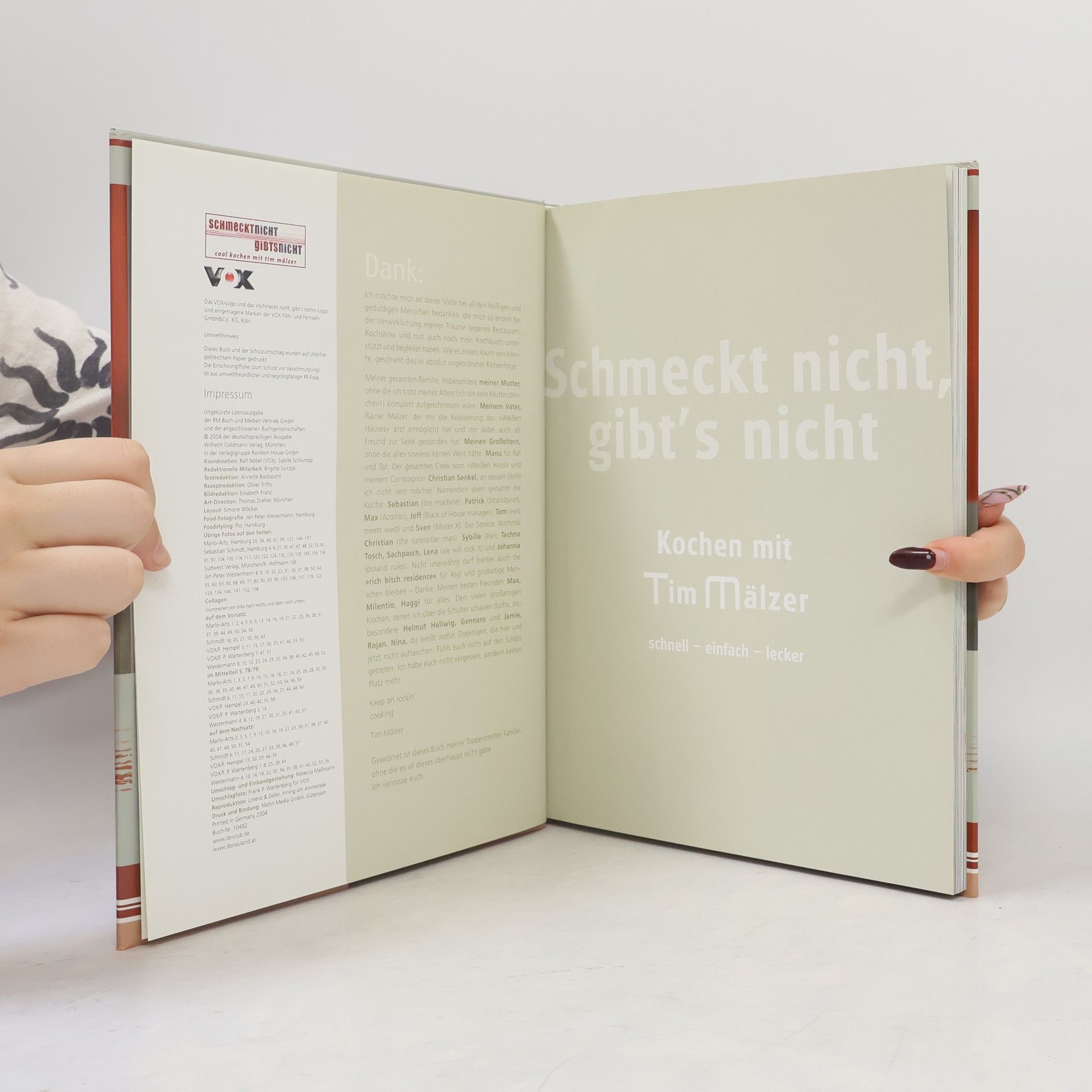 Kolektiv autorů Schmeckt nicht, gibt's nicht: Kochen mit Tim Mälzer
