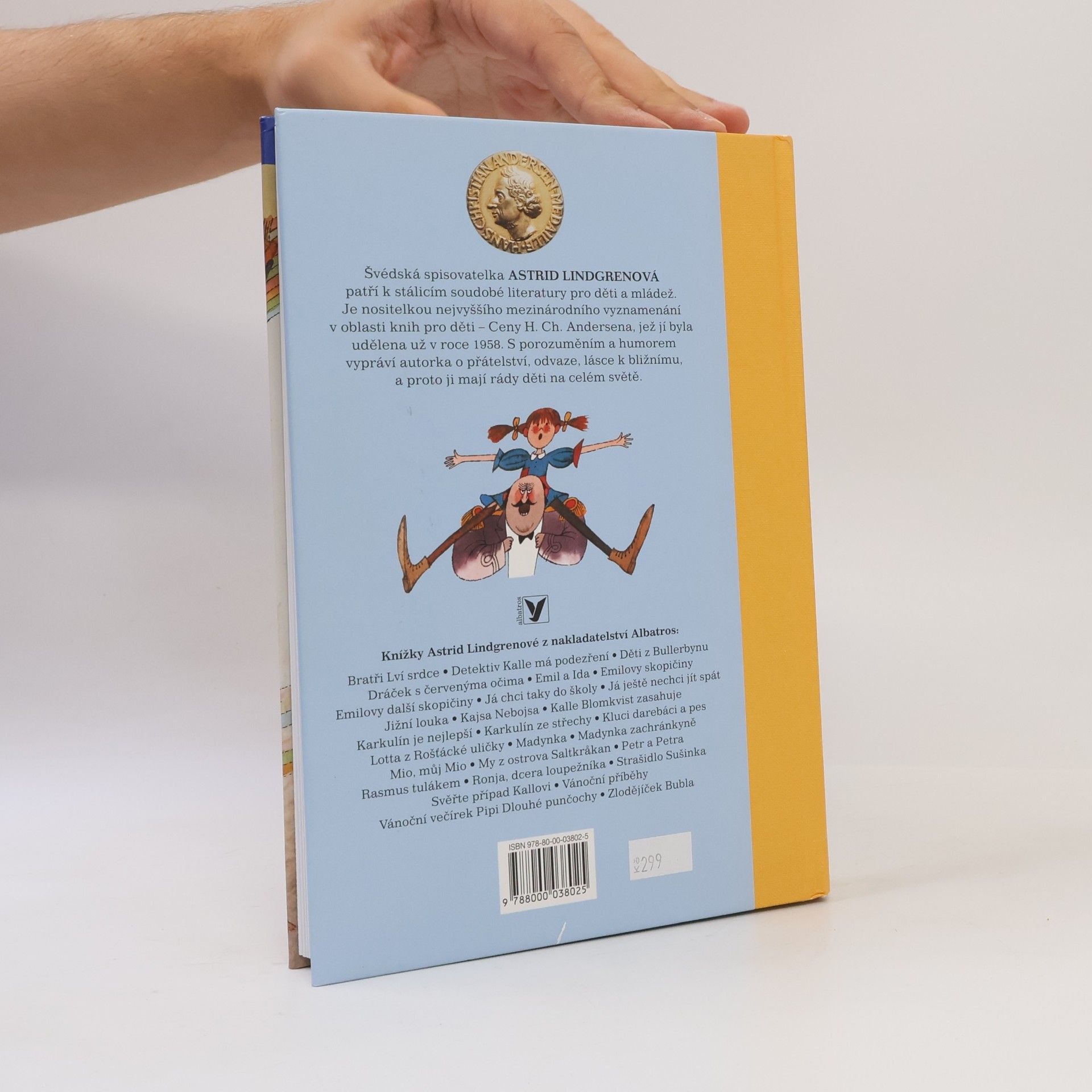 Astrid Lindgren Pipi Dlouhá punčocha