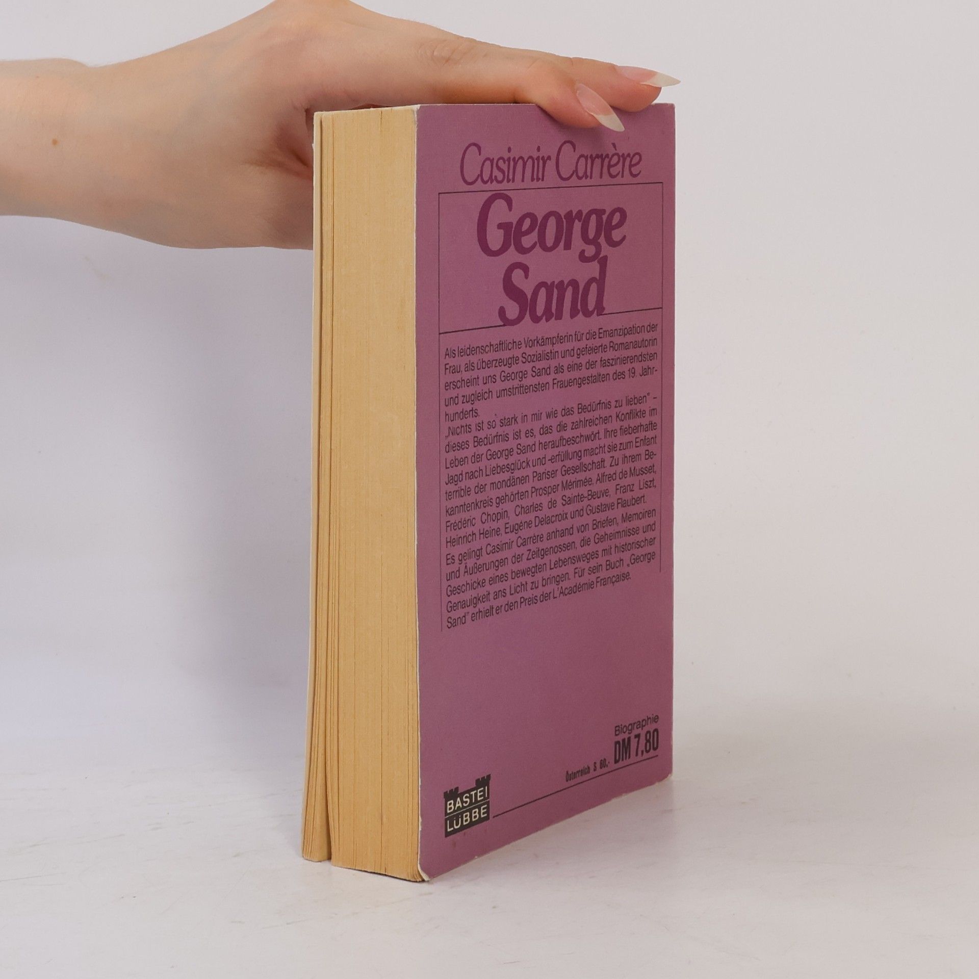 Casimir Carrère George Sand