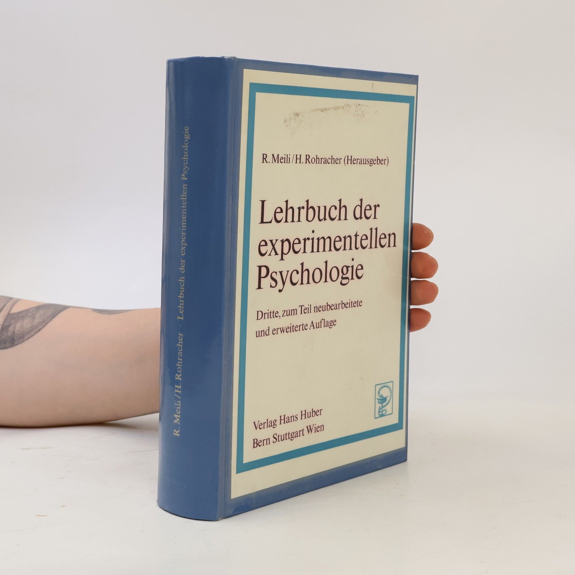 Hubert Rohracher Lehrbuch der experimentellen Psychologie