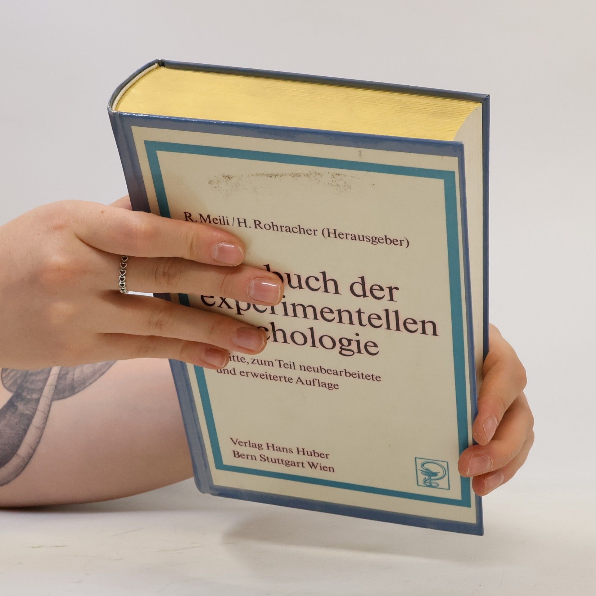 Richard Meili Lehrbuch der experimentellen Psychologie