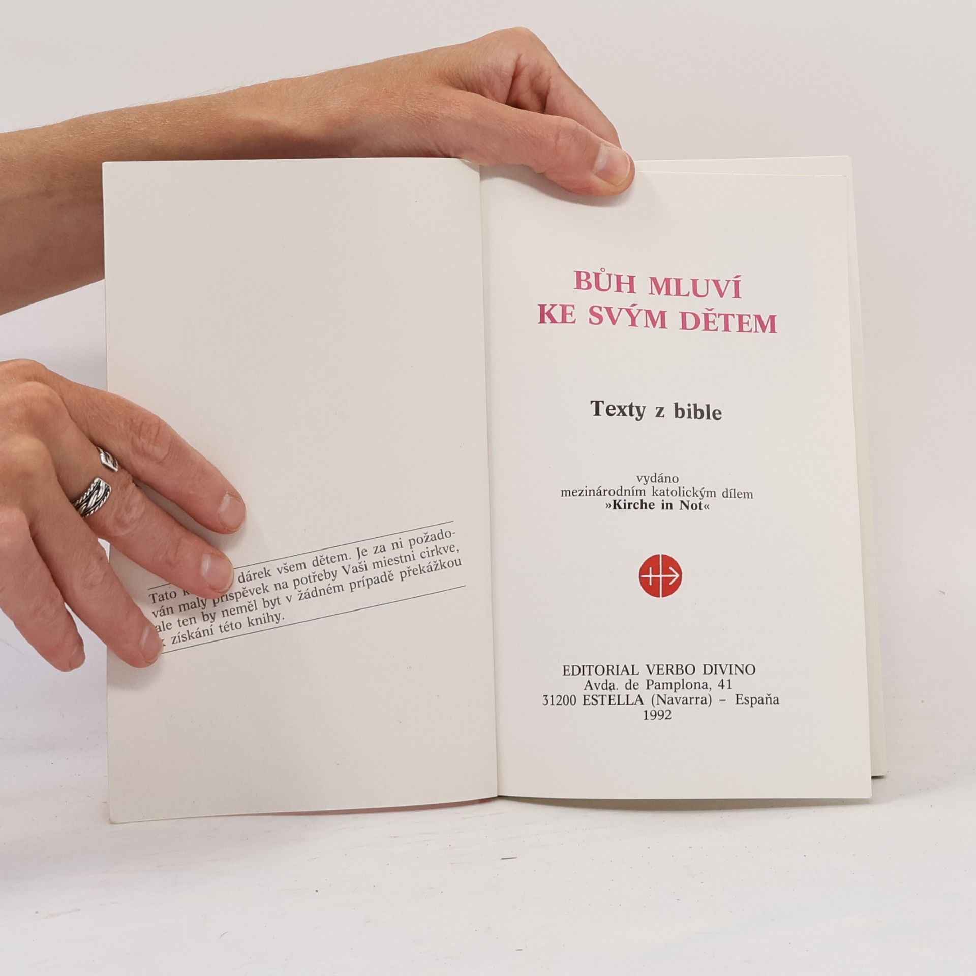 Various authors Bůh mluví ke svým dětem. Texty z bible