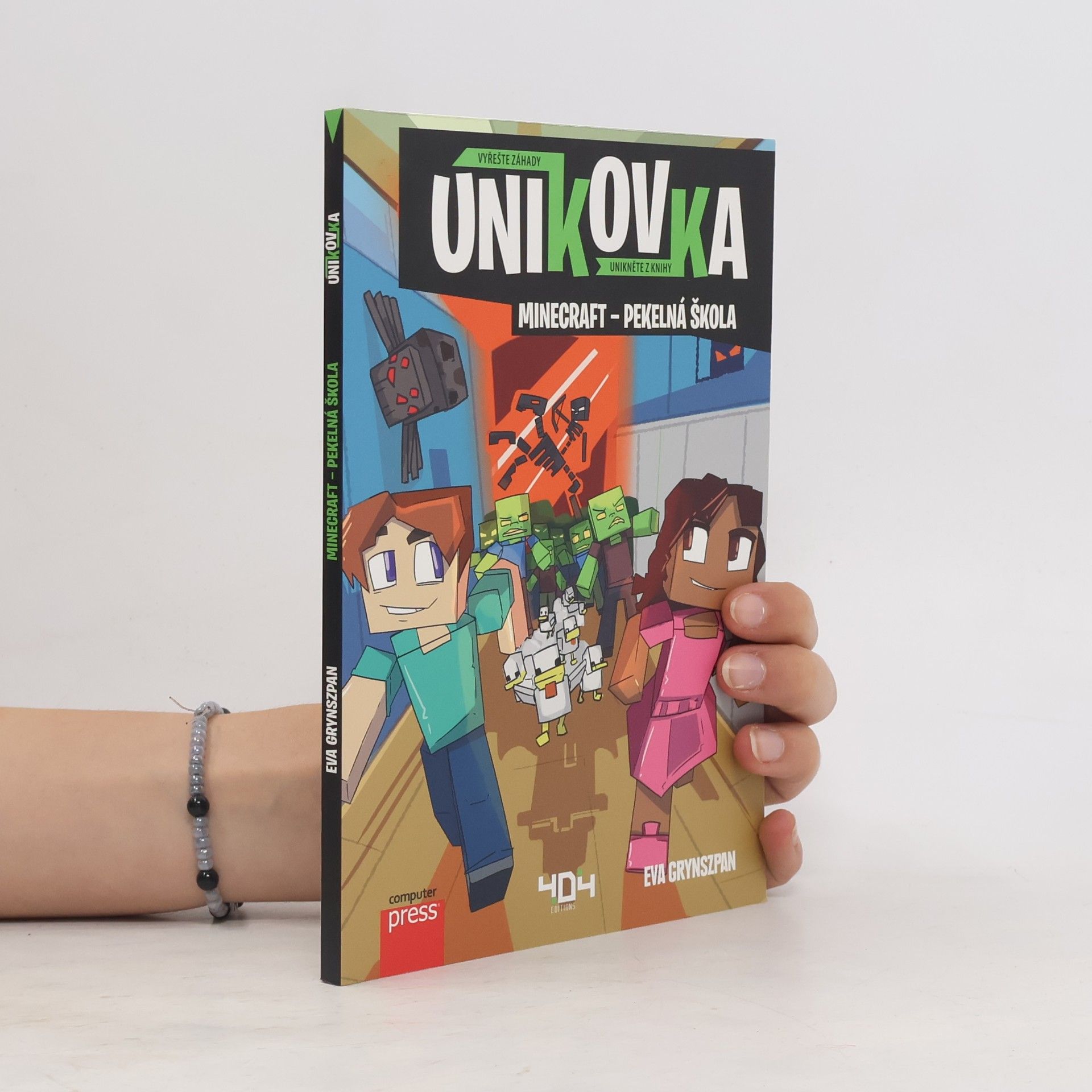 Eva Grynszpan Únikovka. Minecraft - pekelná škola