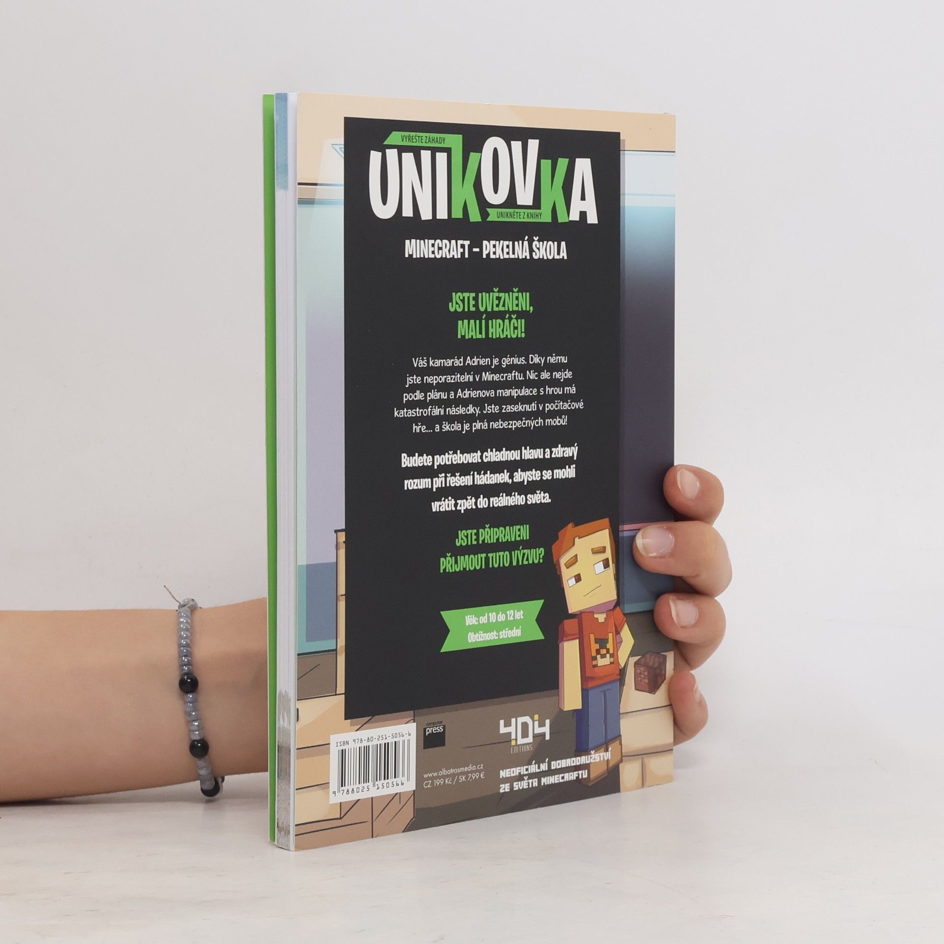 Eva Grynszpan Únikovka. Minecraft - pekelná škola