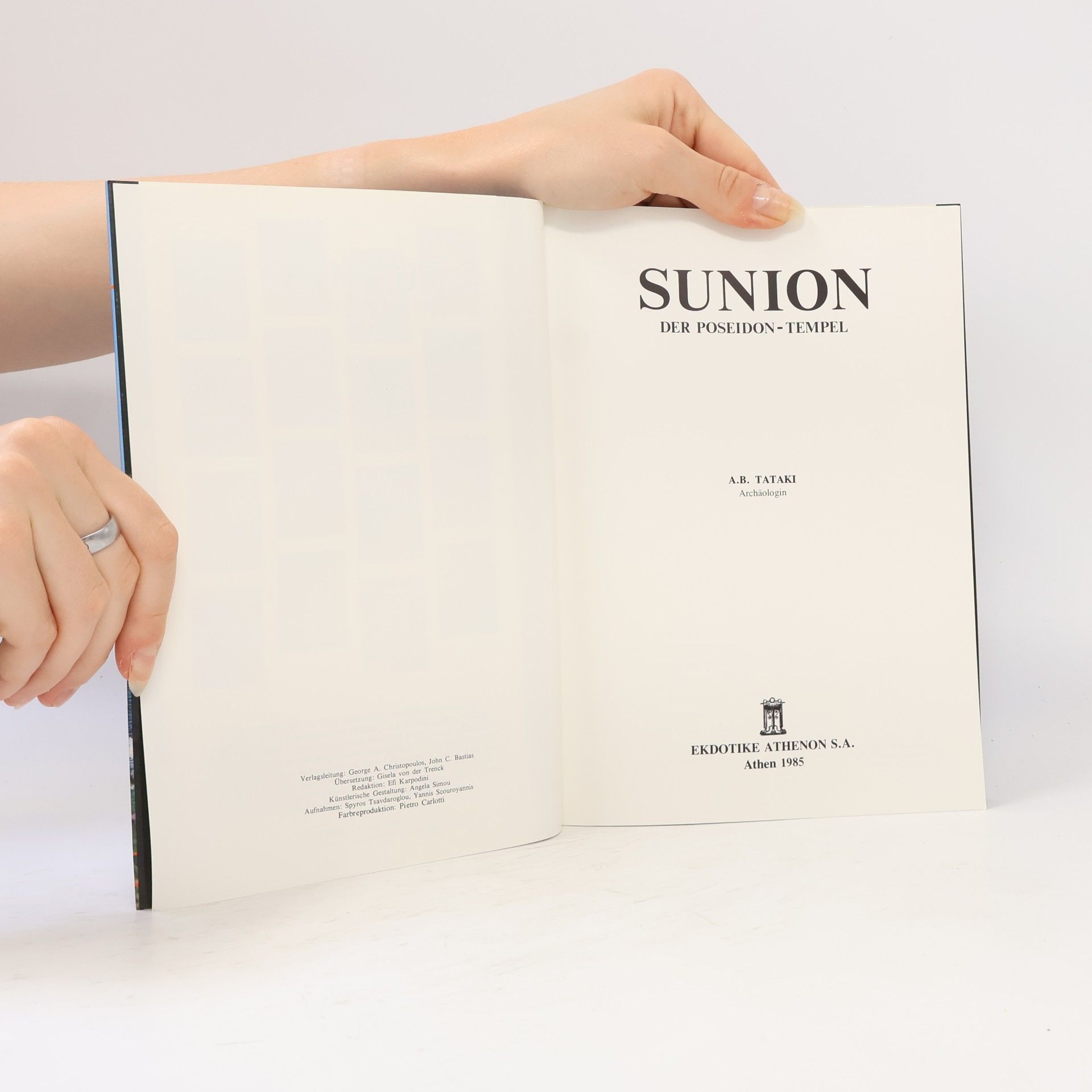 Autorenkollektiv Sunion: Der Poseidon-Tempel