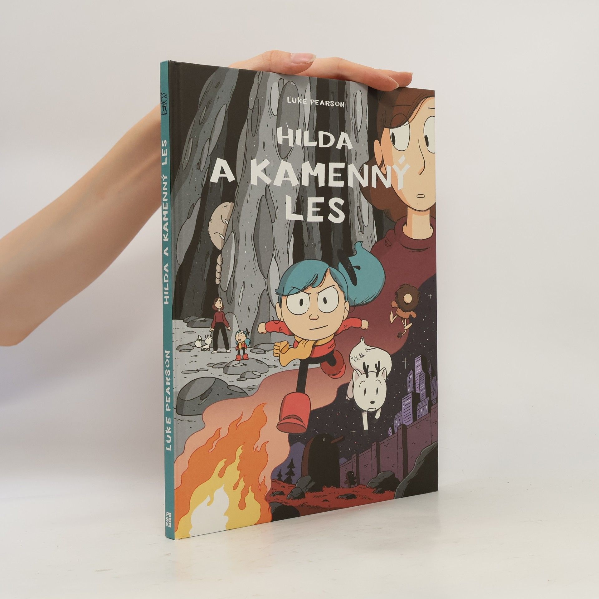 Luke Pearson Hilda a kamenný les