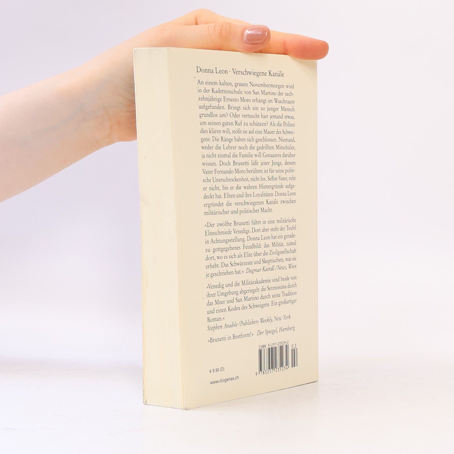 Donna Leon Verschwiegene Kanäle