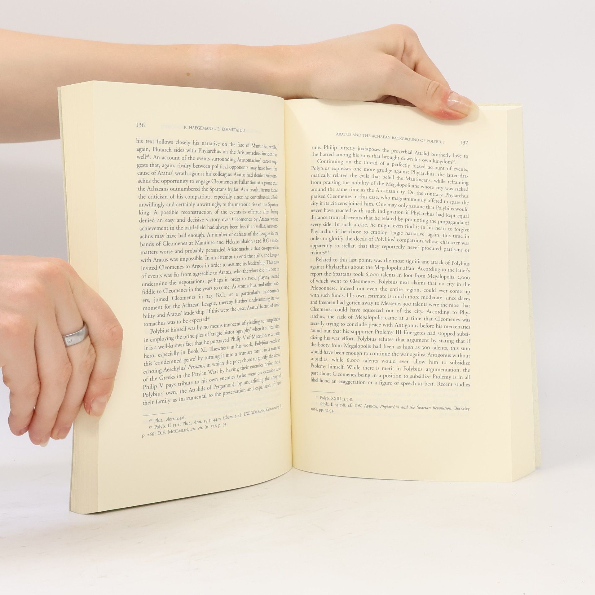 Guido Schepens Studia Hellenistica - 42: The Shadow of Polybius