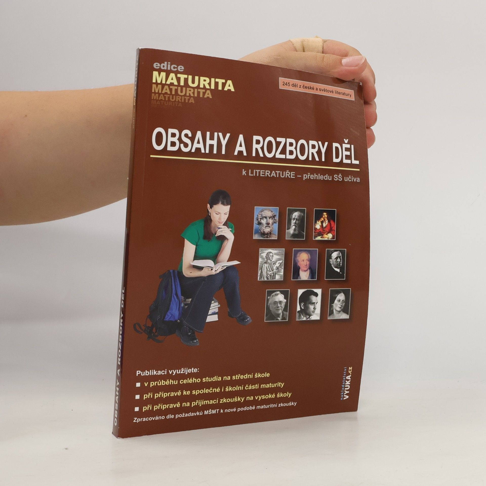 Otakar Slanař Obsahy a rozbory děl. K Literatuře - přehledu SŠ učiva