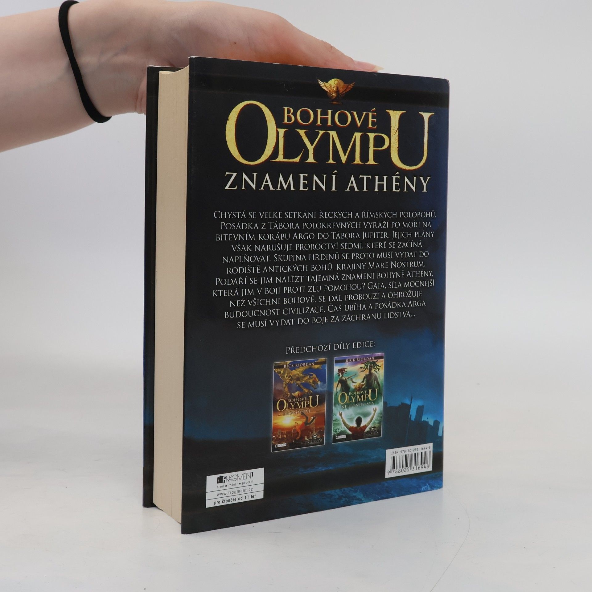 Rick Riordan Bohové Olympu. Znamení Athény