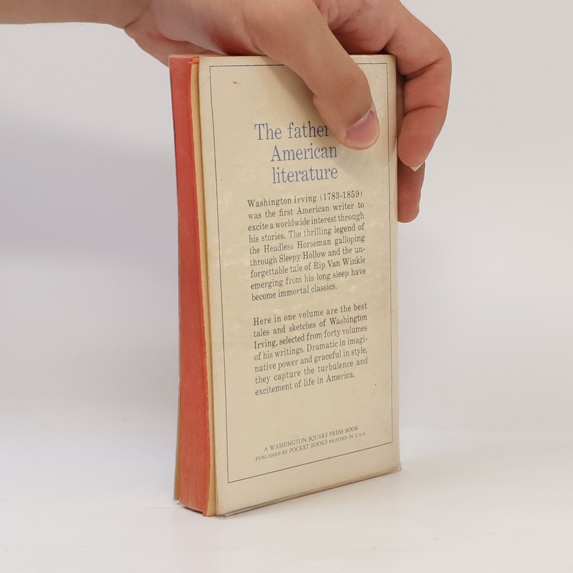 Washington Irwing The Legend of Sleepy Hollow and Other Selections from Washington Irving