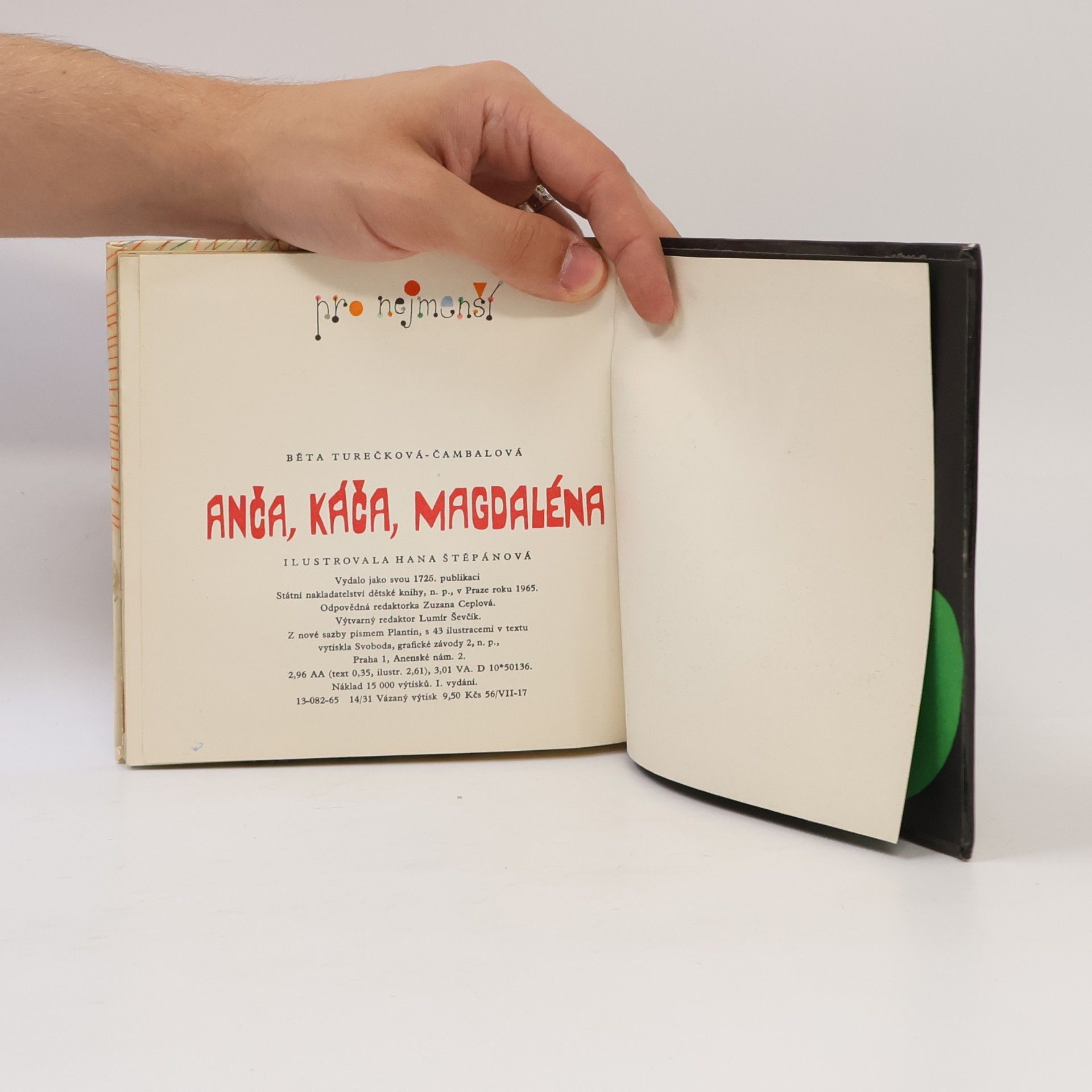 Běta Turečková Čambalová Anča, Káča, Magdaléna