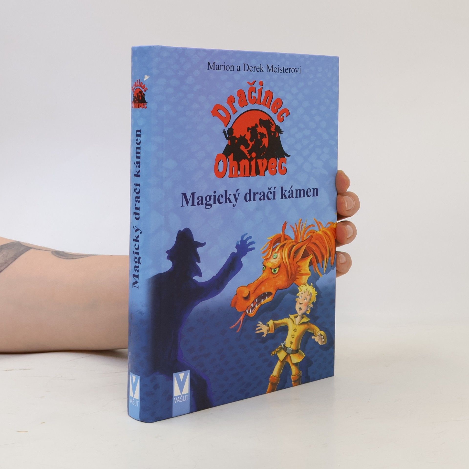Derek Meister Dračinec Ohnivec. Magický dračí kámen