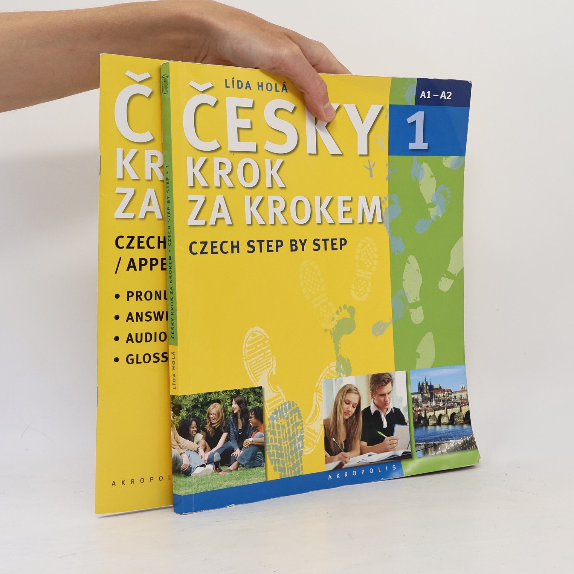Lída Holá Česky krok za krokem 1. A1-A2 (Učebnice + Příloha)