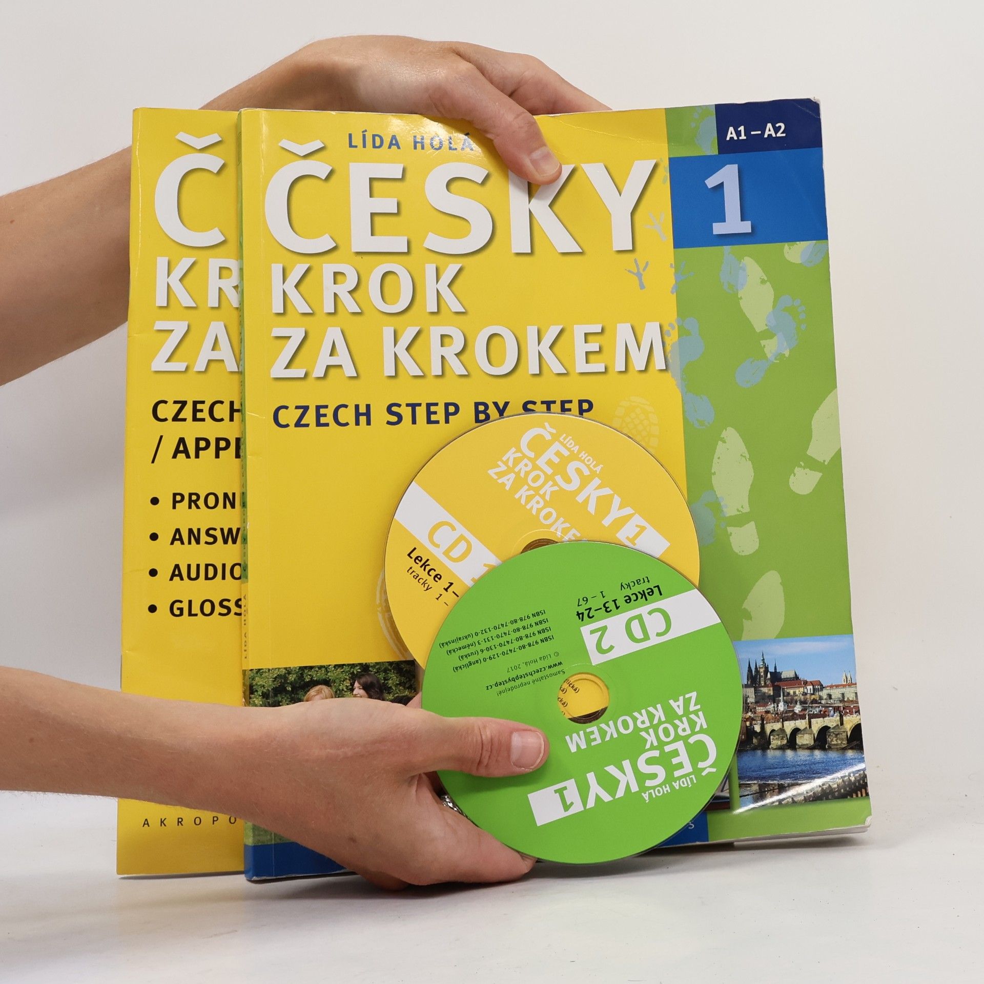 Lída Holá Česky krok za krokem 1. A1-A2 (Učebnice + Příloha)