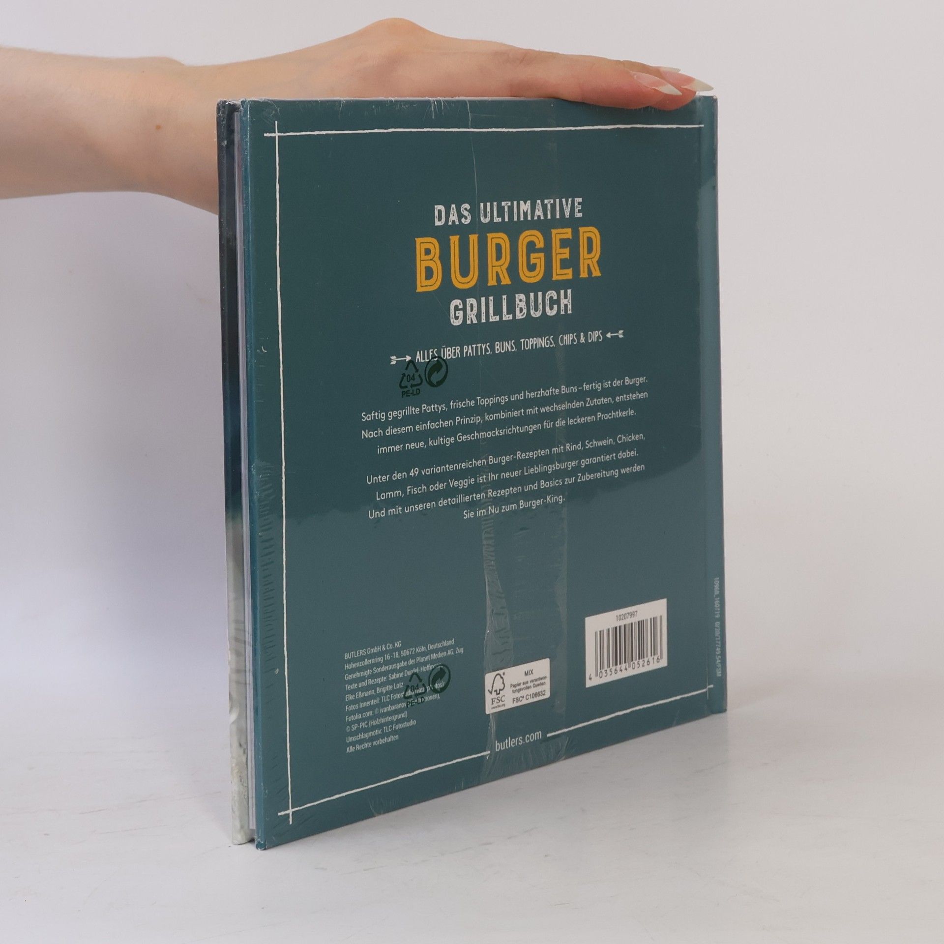 Brigitte Lotz Das Ultimative Burger. Grillbuch