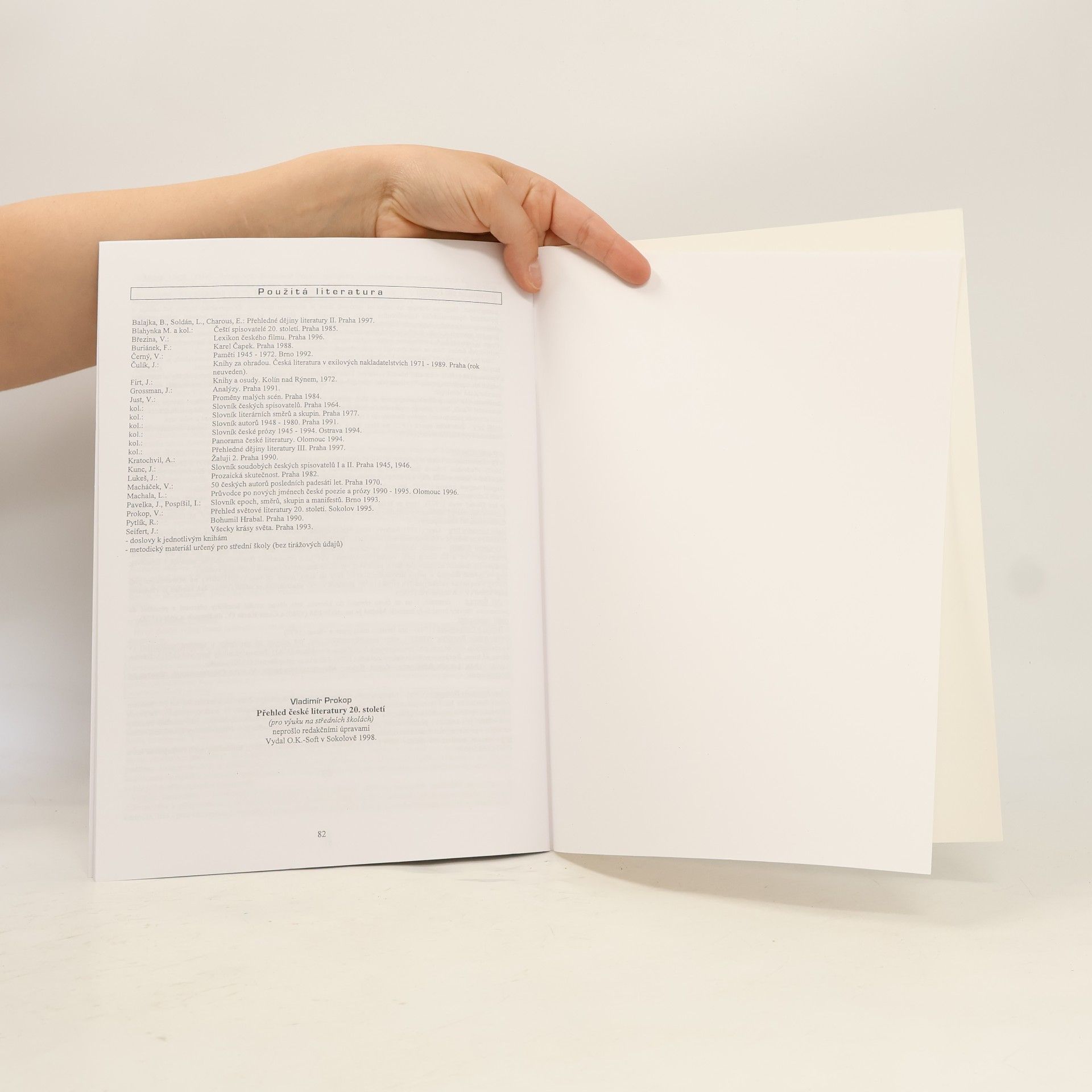Vladimír Prokop Přehled světové literatury 20. století