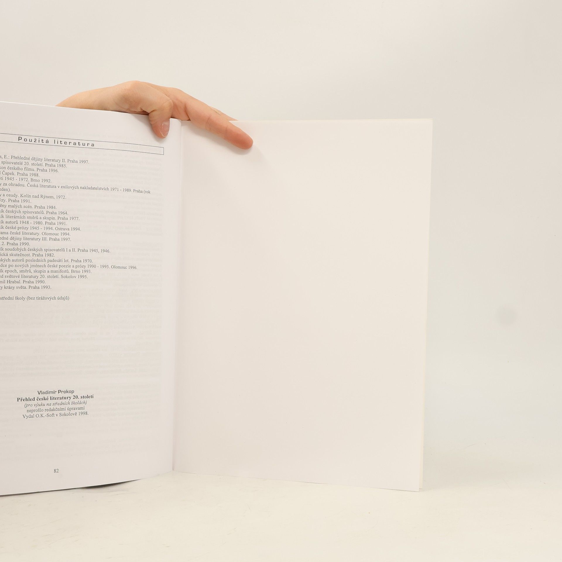 Vladimír Prokop Přehled světové literatury 20. století