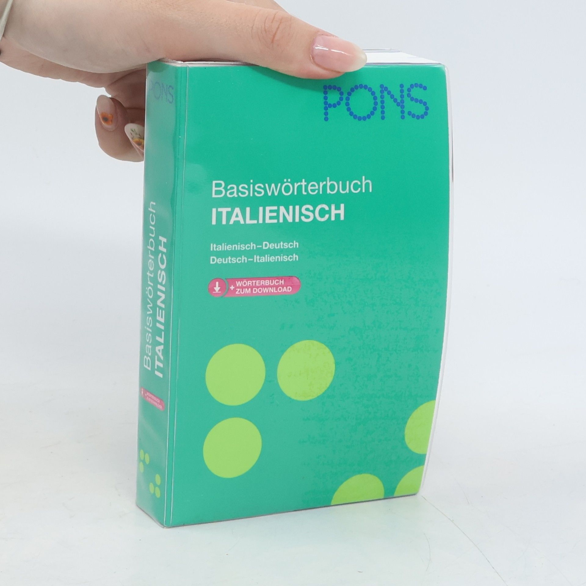 Francesco Cucinotta PONS Basiswörterbuch Italienisch-Deutsch, Deutsch-Italienisch