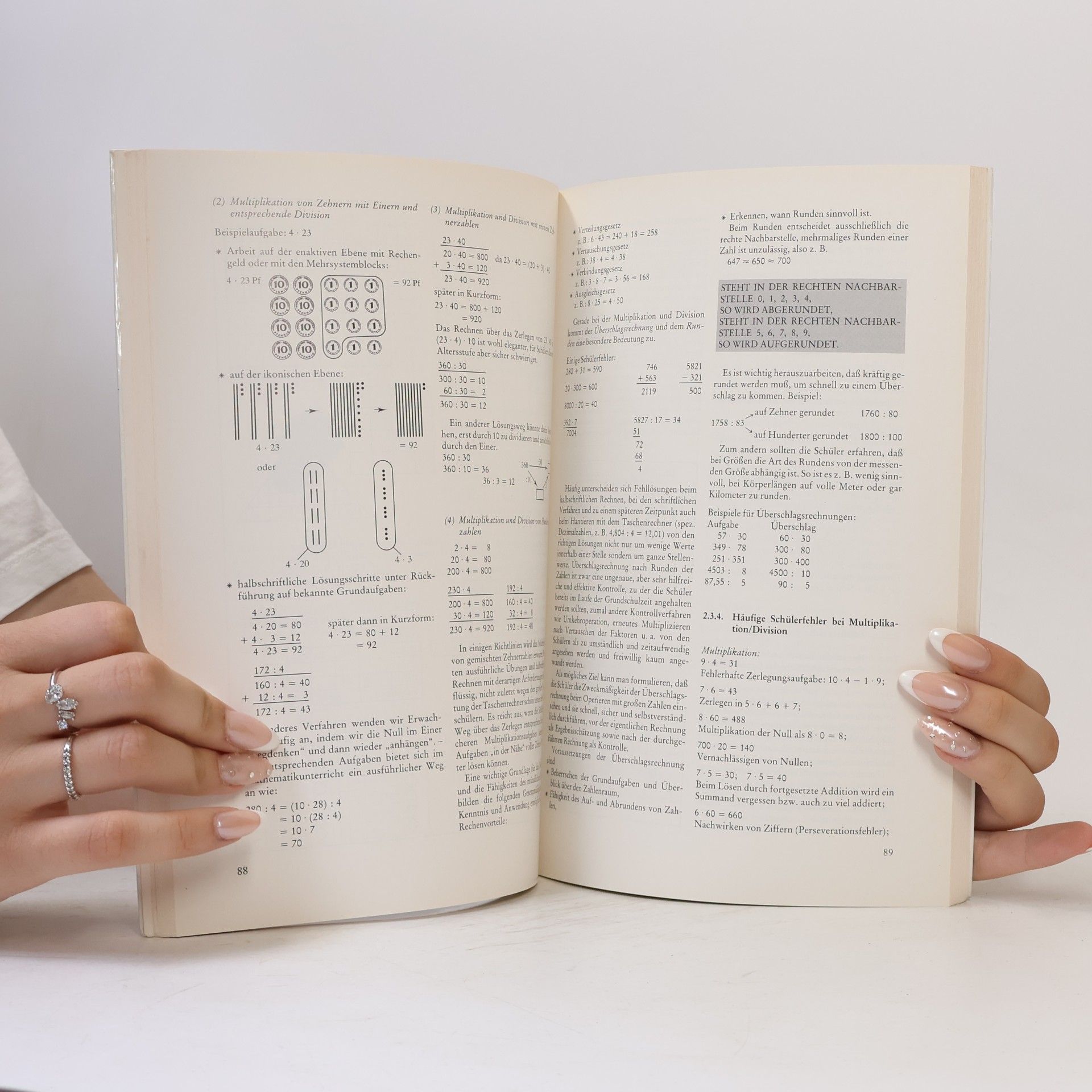Hendrik Radatz Handbuch für den Mathematikunterricht an Grundschulen