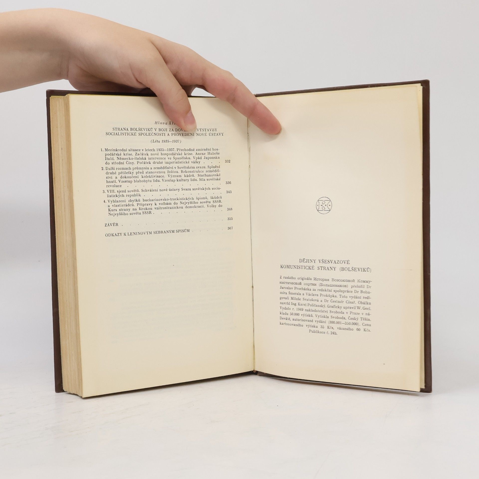 Autorenkollektiv Dějiny všesvazové komunistické strany (bolševiků)
