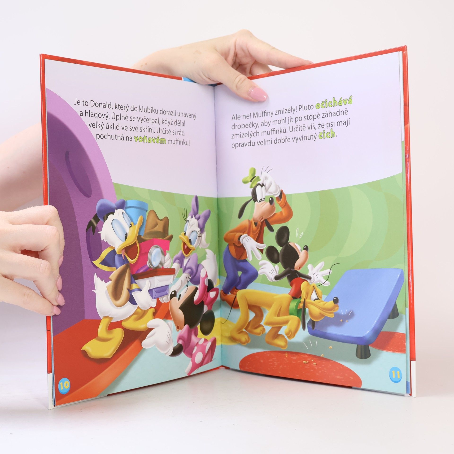 Kolektiv autorů Hraj si a uč se s Mickey Mousem 25. Čich!