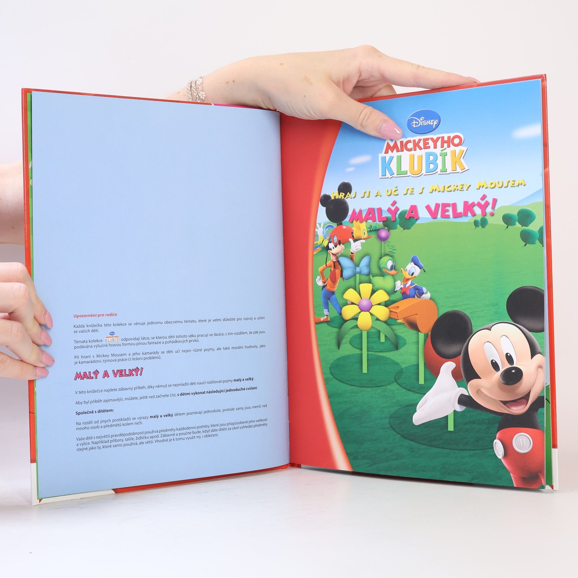 Various authors Hraj si a uč se s Mickey Mousem 24. Malý a velký!