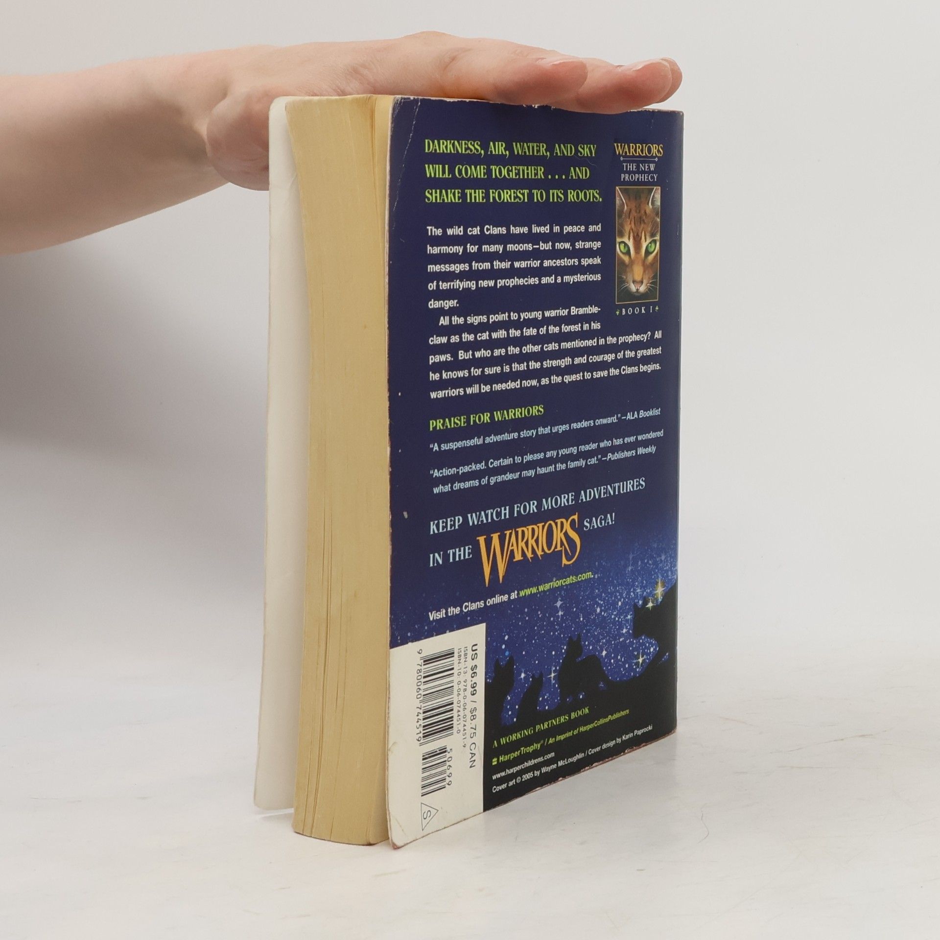 Erin Hunter Warriors: The New Prophecy #1: Midnight